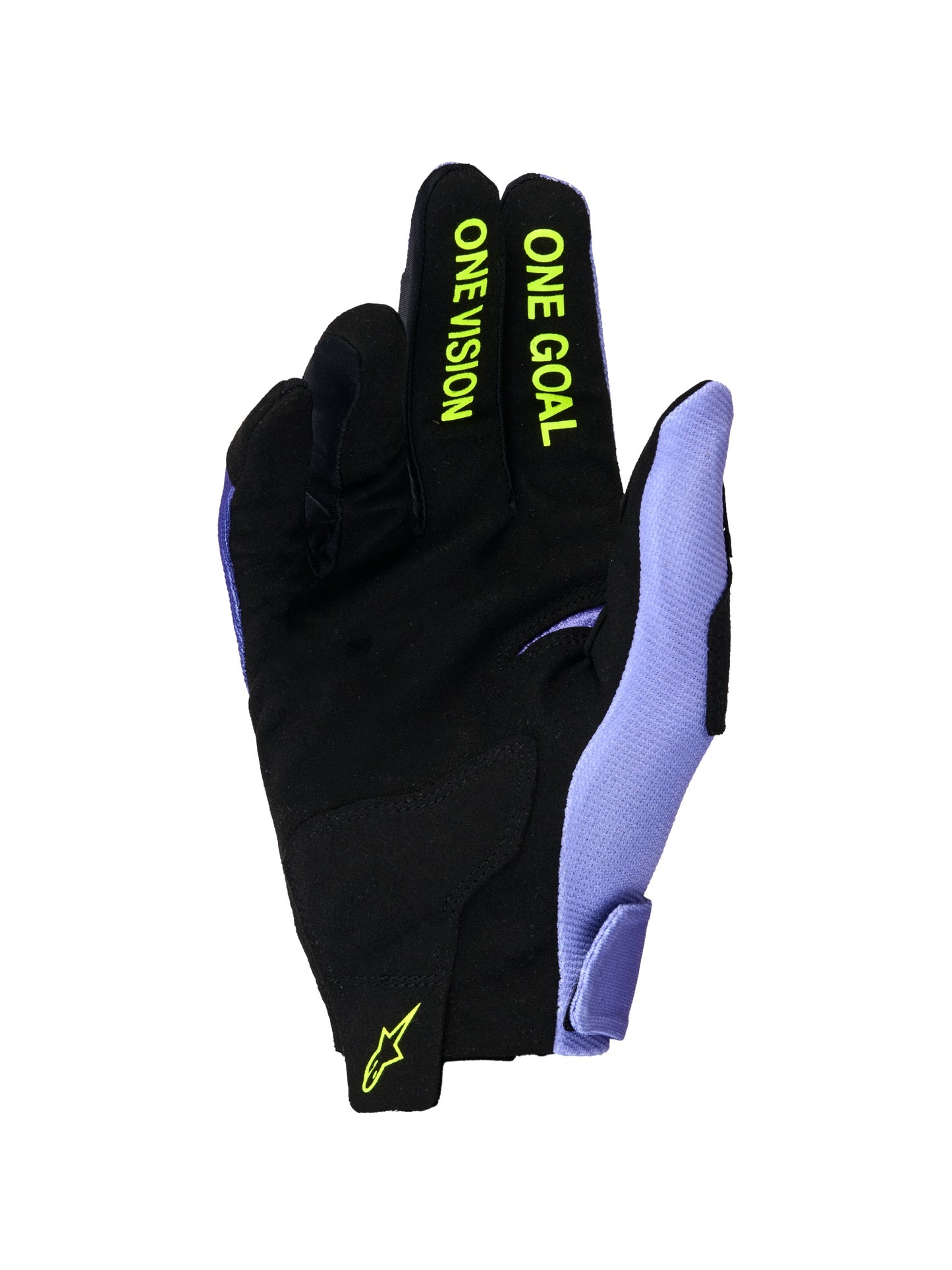 ALPINESTARS RADAR GLOVES - PURPLE YELLOW FLUO