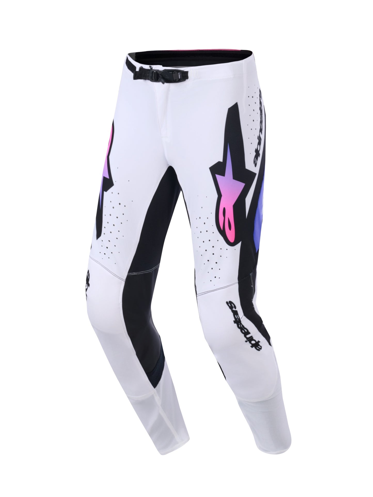 ALPINESTARS 2026 SUPERTECH PRO VISTA PANTS - WHITE PURPLE BLACK
