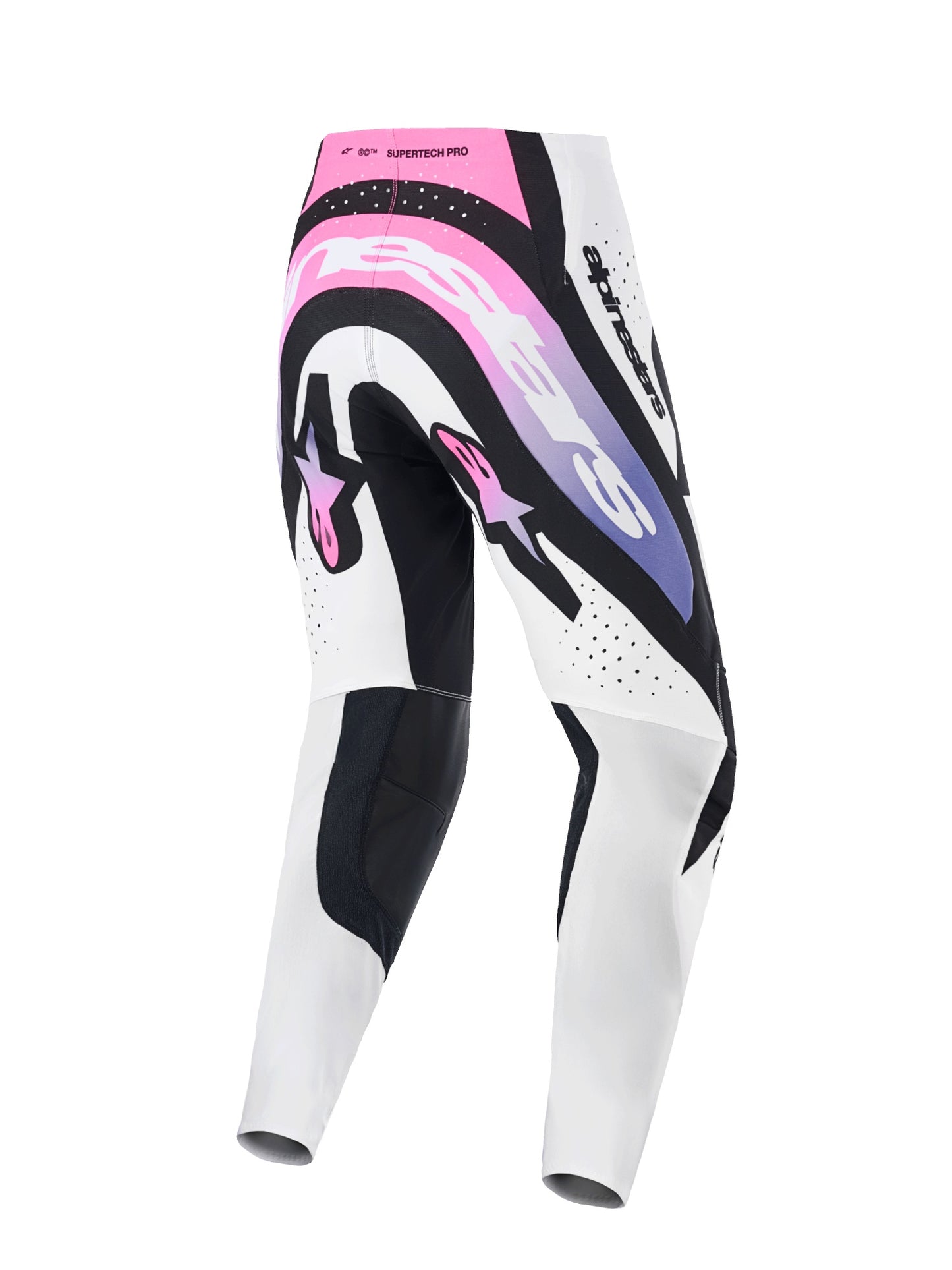 ALPINESTARS 2026 SUPERTECH PRO VISTA PANTS - WHITE PURPLE BLACK