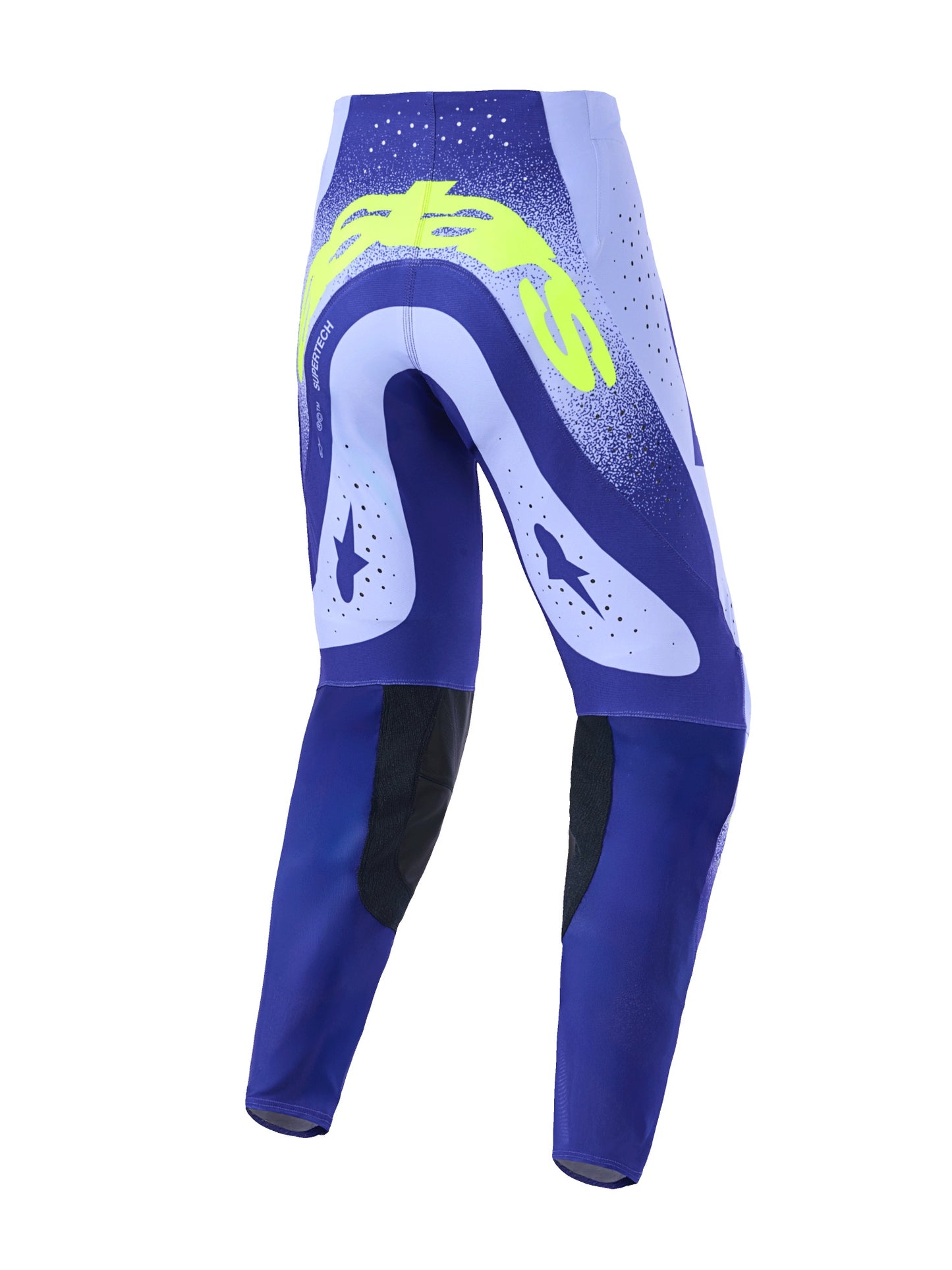 ALPINESTARS 2026 SUPERTECH SCENZ PANTS - PURPLE YELLOW FLUO
