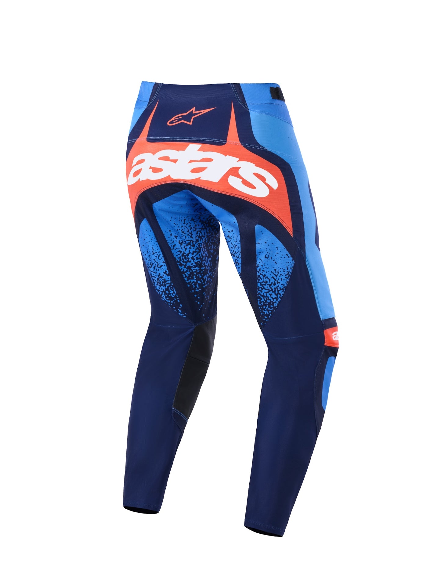 ALPINESTARS 2026 TECHSTAR NOMUR PANTS - DARK NAVY ORANGE UCLA BLUE