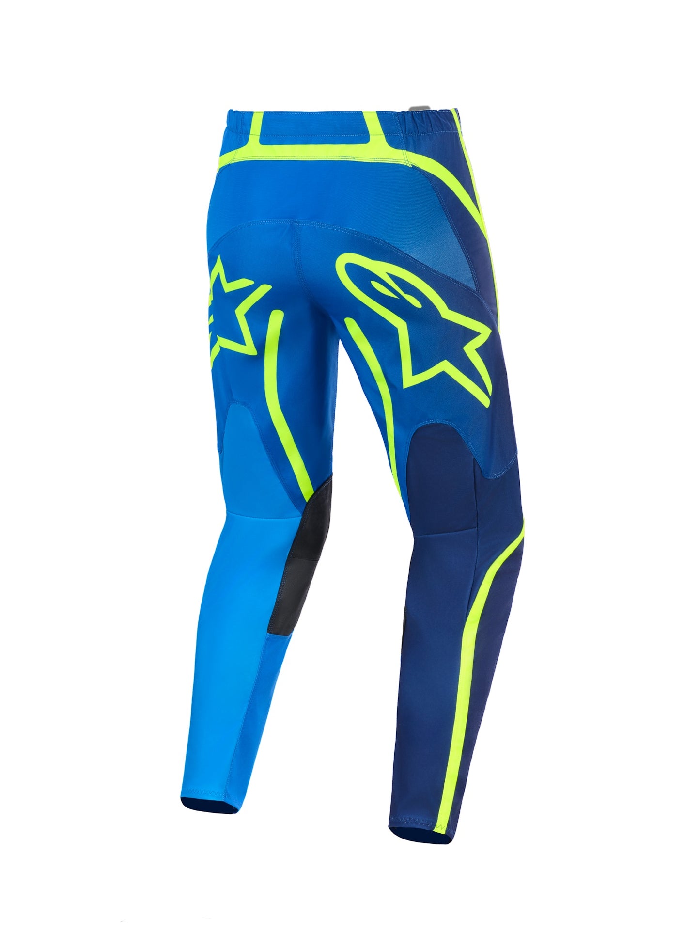 ALPINESTARS 2026 FLUID APEX PANTS - BLUE YELLOW FLUO