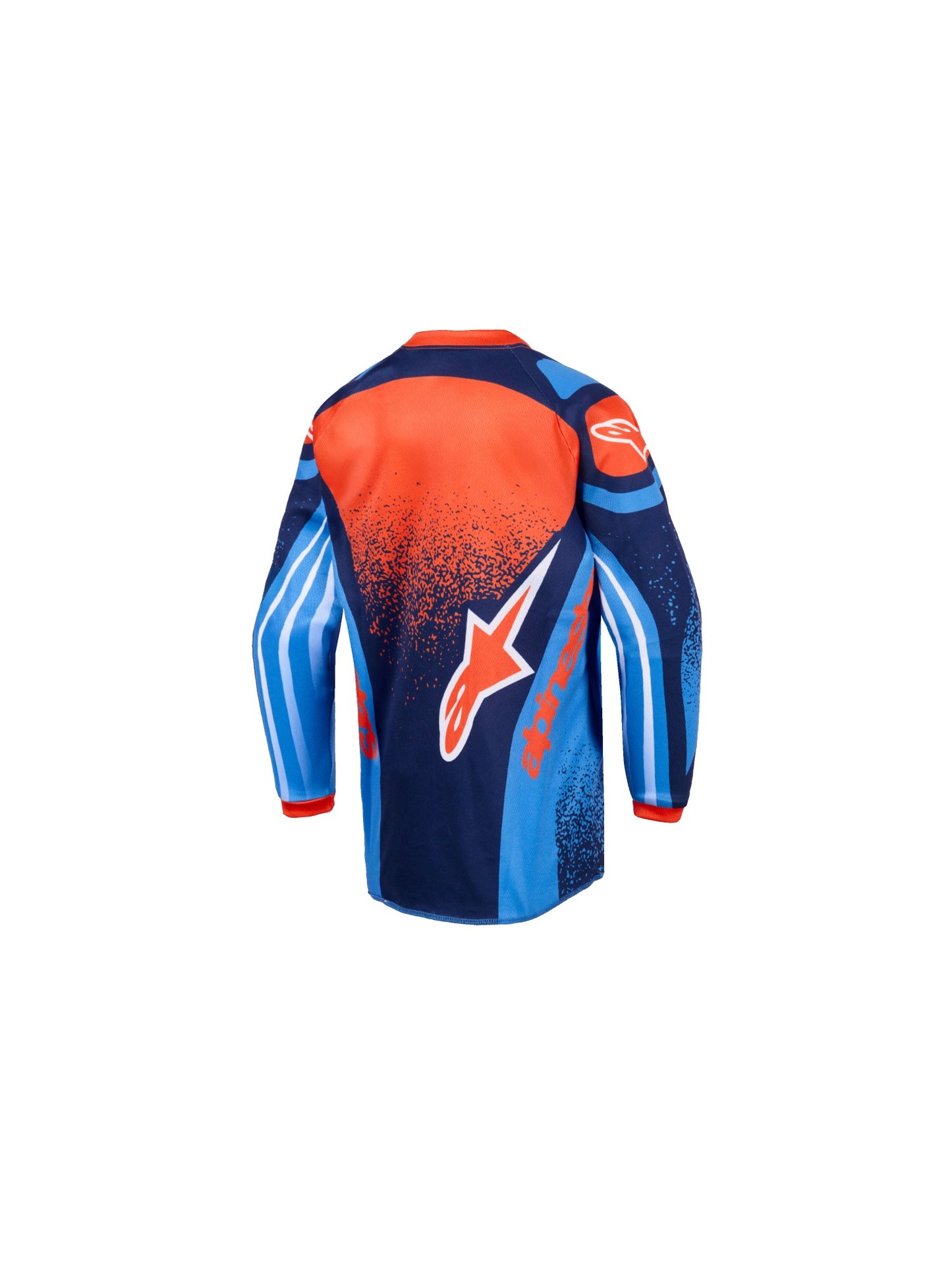 ALPINESTARS 2026 KIDS RACER NOMUR JERSEY - DARK NAVY ORANGE UCLA BLUE
