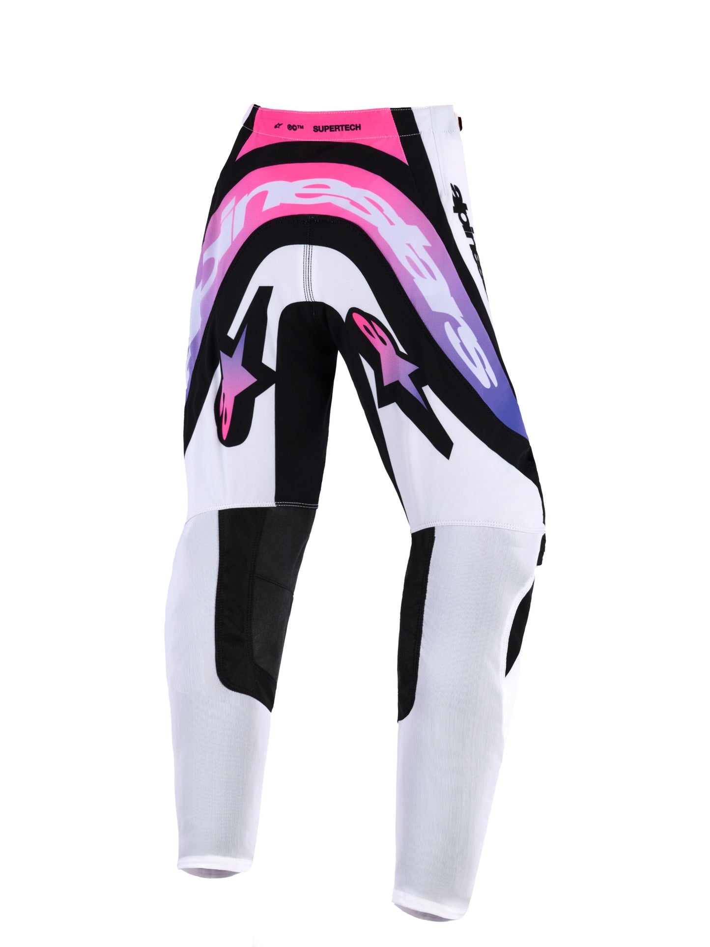 ALPINESTARS 2026 YOUTH SUPERTECH VISTA PANTS - WHITE PURPLE BLACK
