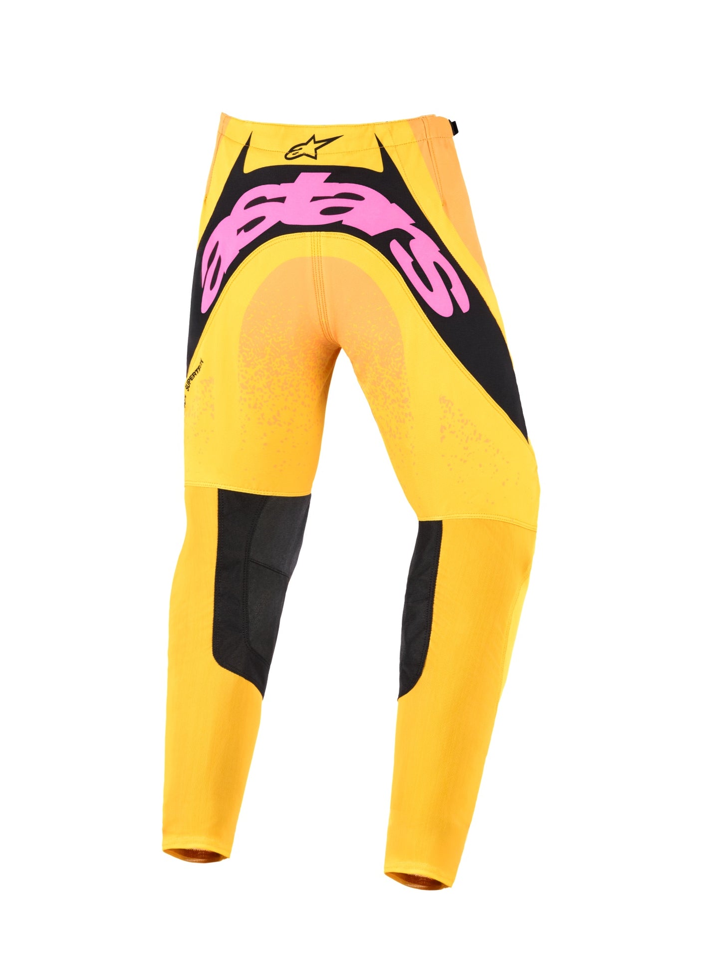 ALPINESTARS 2026 YOUTH SUPERTECH NOMUR PANTS - ORANGE YELLOW PINK