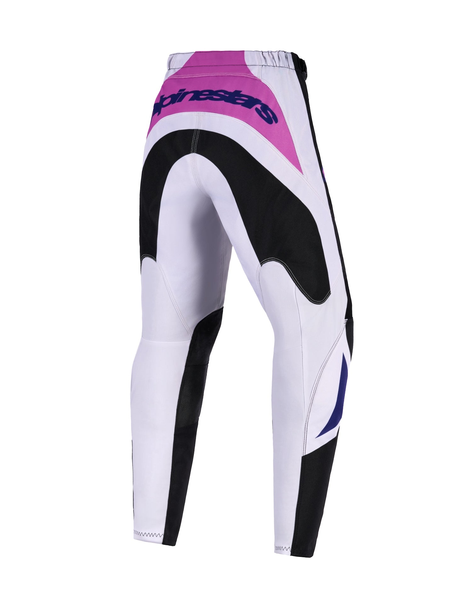 ALPINESTARS 2026 YOUTH FLUID GRID PANTS - BLACK LIGHT GREY PURPLE