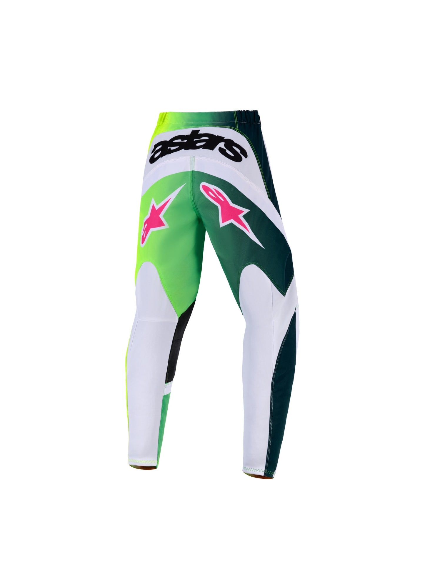ALPINESTARS 2026 YOUTH FLUID PORTL PANTS - GREEN WHITE BLACK