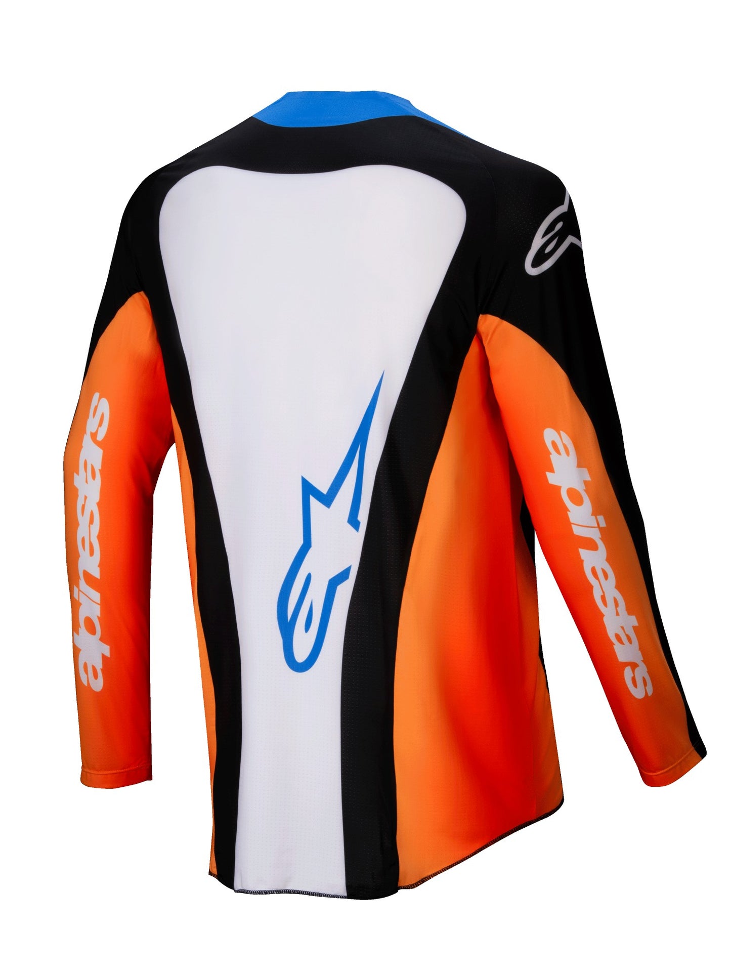 ALPINESTARS 2025 TECHSTAR MELT JERSEY - ORANGE BLUE