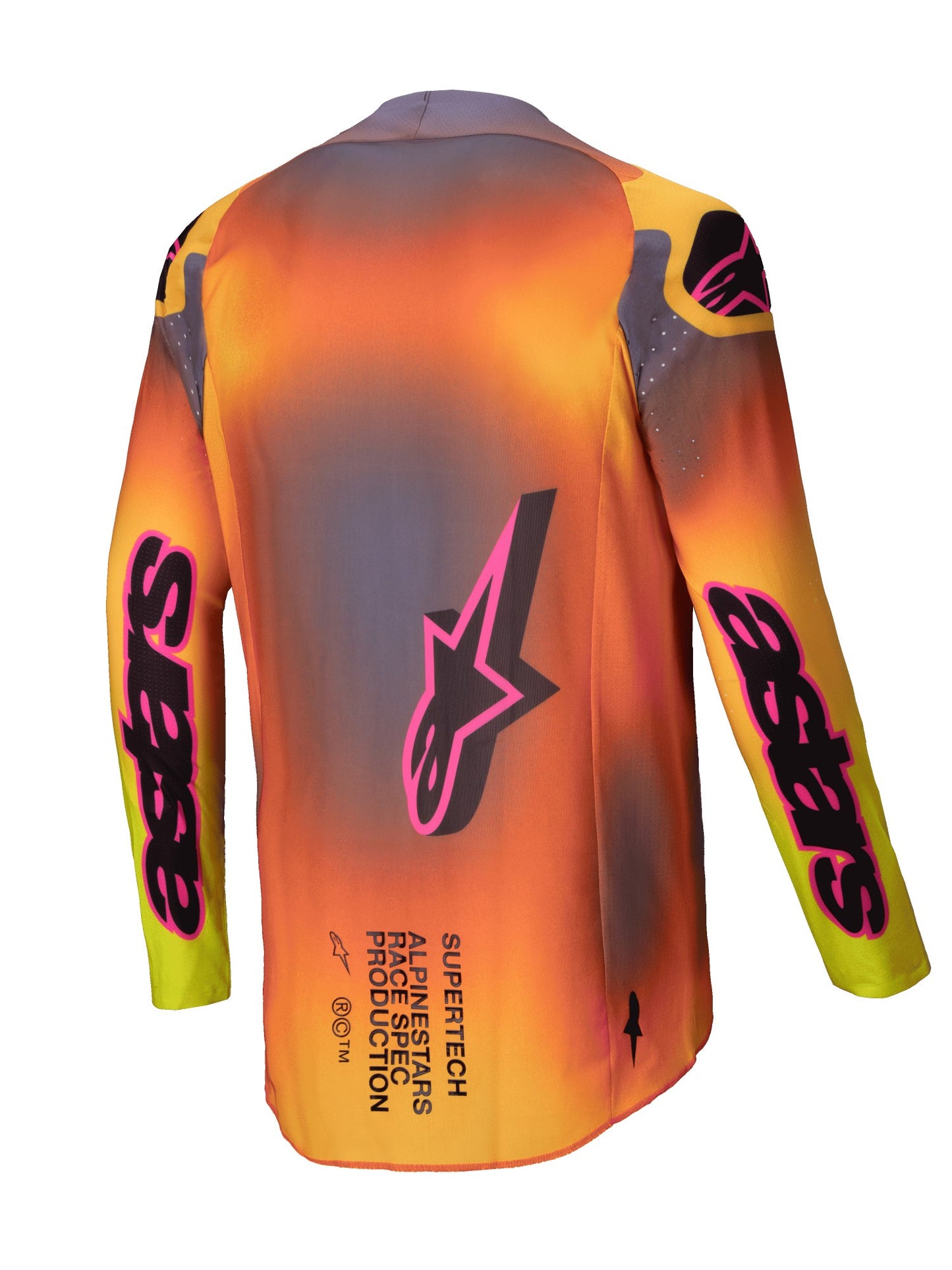 ALPINESTARS 2025 SUPERTECH LIPAN JERSEY - YELLOW PINK