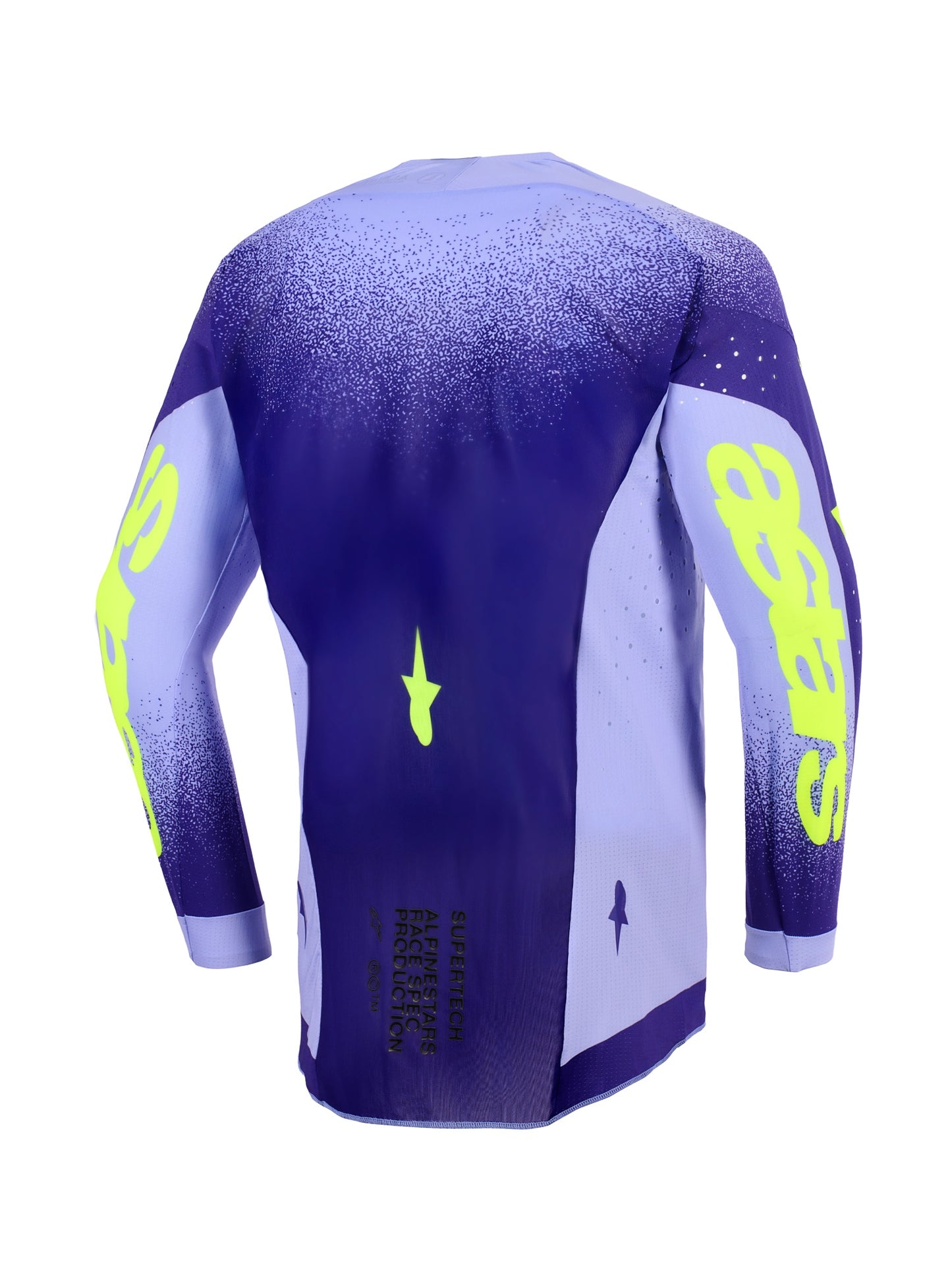 ALPINESTARS 2026 SUPERTECH SCENZ JERSEY - PURPLE YELLOW FLUO