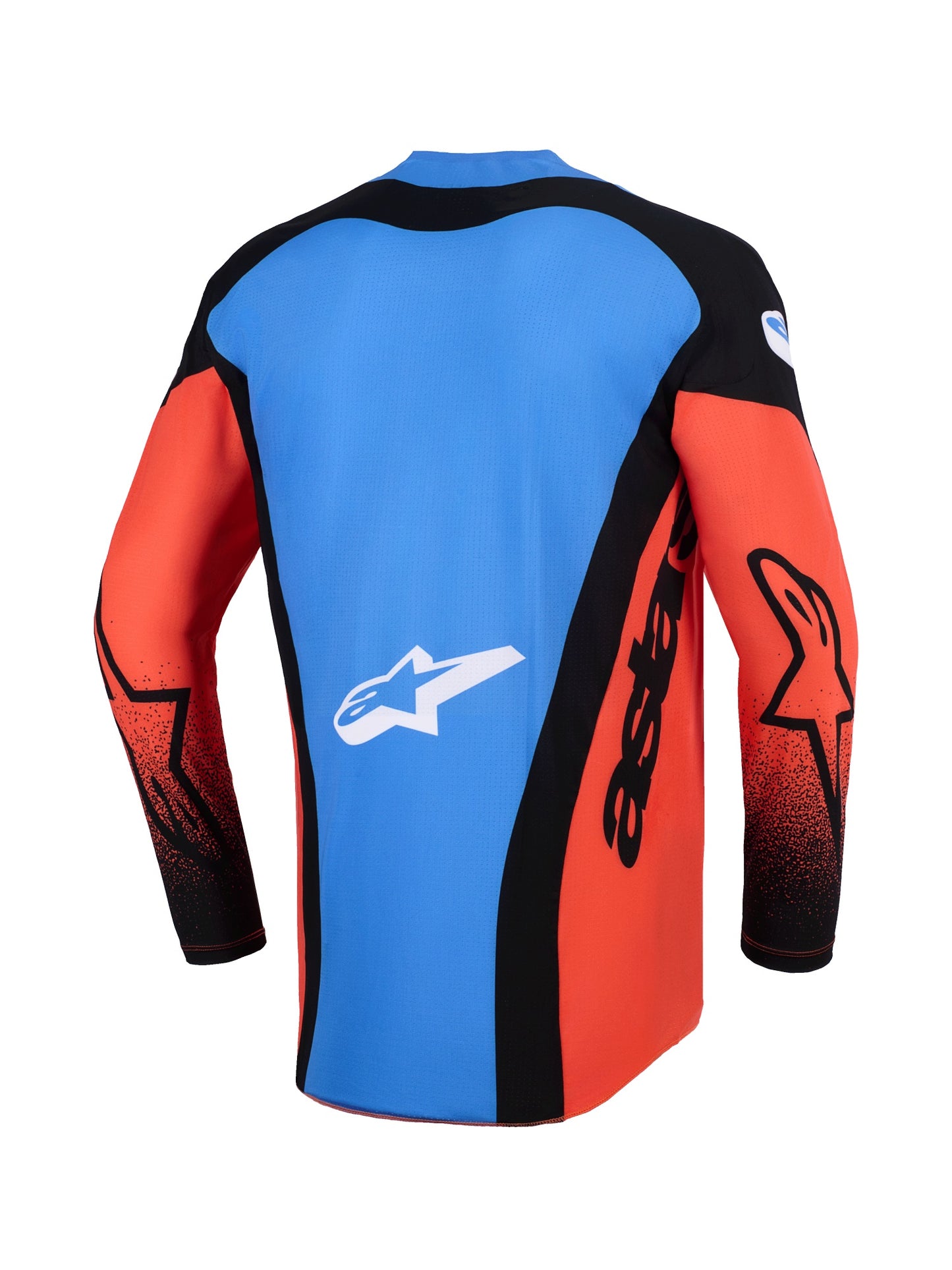 ALPINESTARS 2026 TECHSTAR KNIF JERSEY - ORANGE BLACK UCLA BLUE