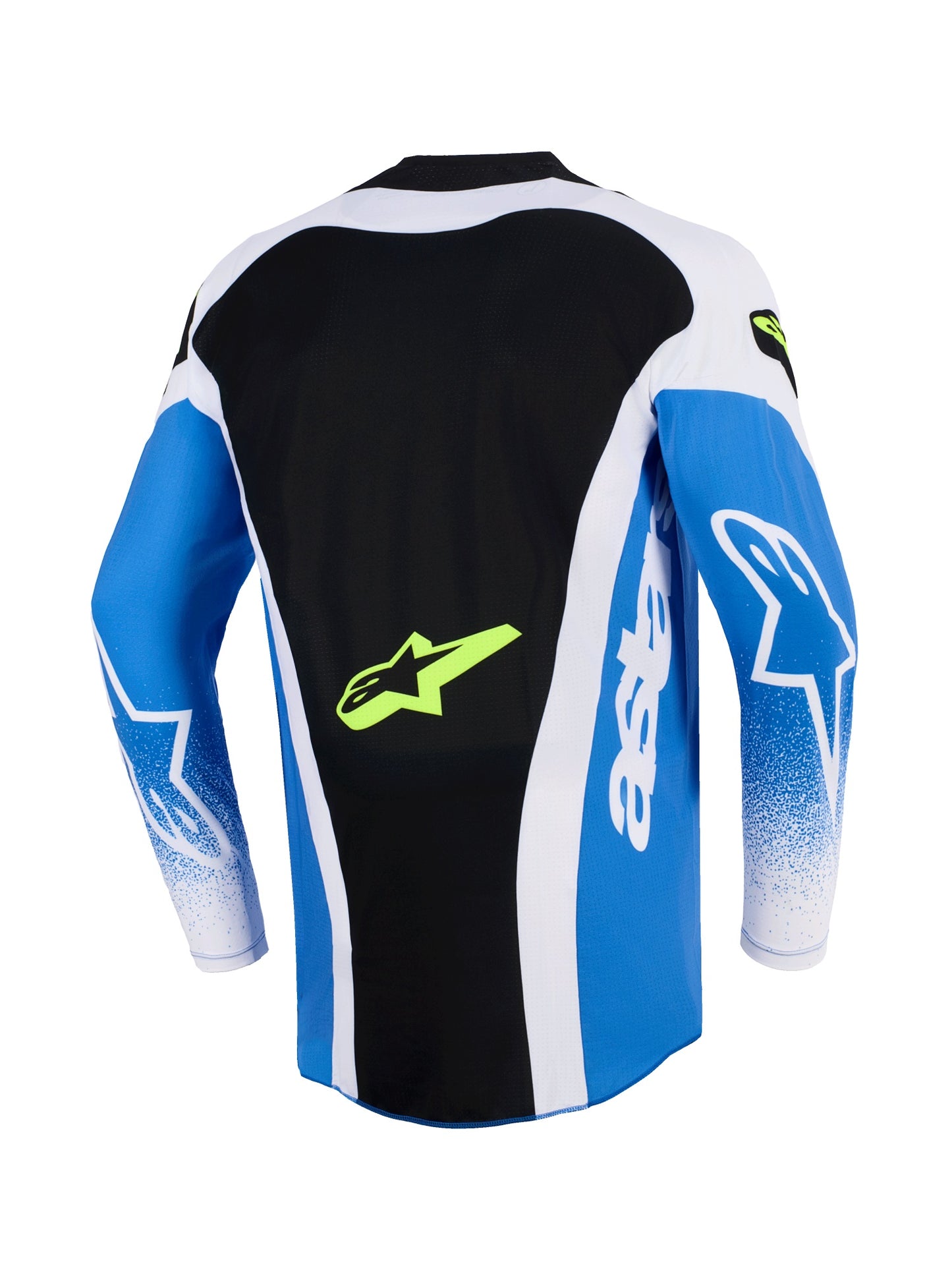 ALPINESTARS 2026 TECHSTAR KNIF JERSEY - UCLA BLUE BLACK YELLOW FLUO