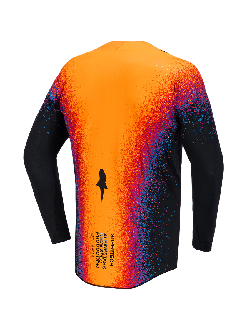 ALPINESTARS SUPERTECH BLACK HOLE LIMITED EDITION JERSEY - BLACK BURST