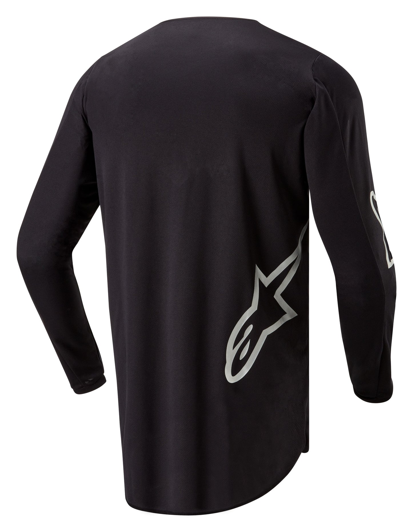 ALPINESTARS 2024 FLUID GRAPHITE JERSEY - BLACK/SILVER