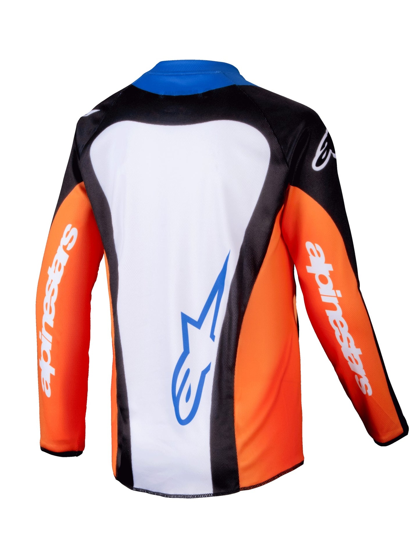 ALPINESTARS 2025 YOUTH RACER MELT JERSEY - ORANGE BLUE