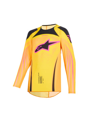 ALPINESTARS 2026 YOUTH SUPERTECH NOMUR JERSEY - ORANGE YELLOW PINK