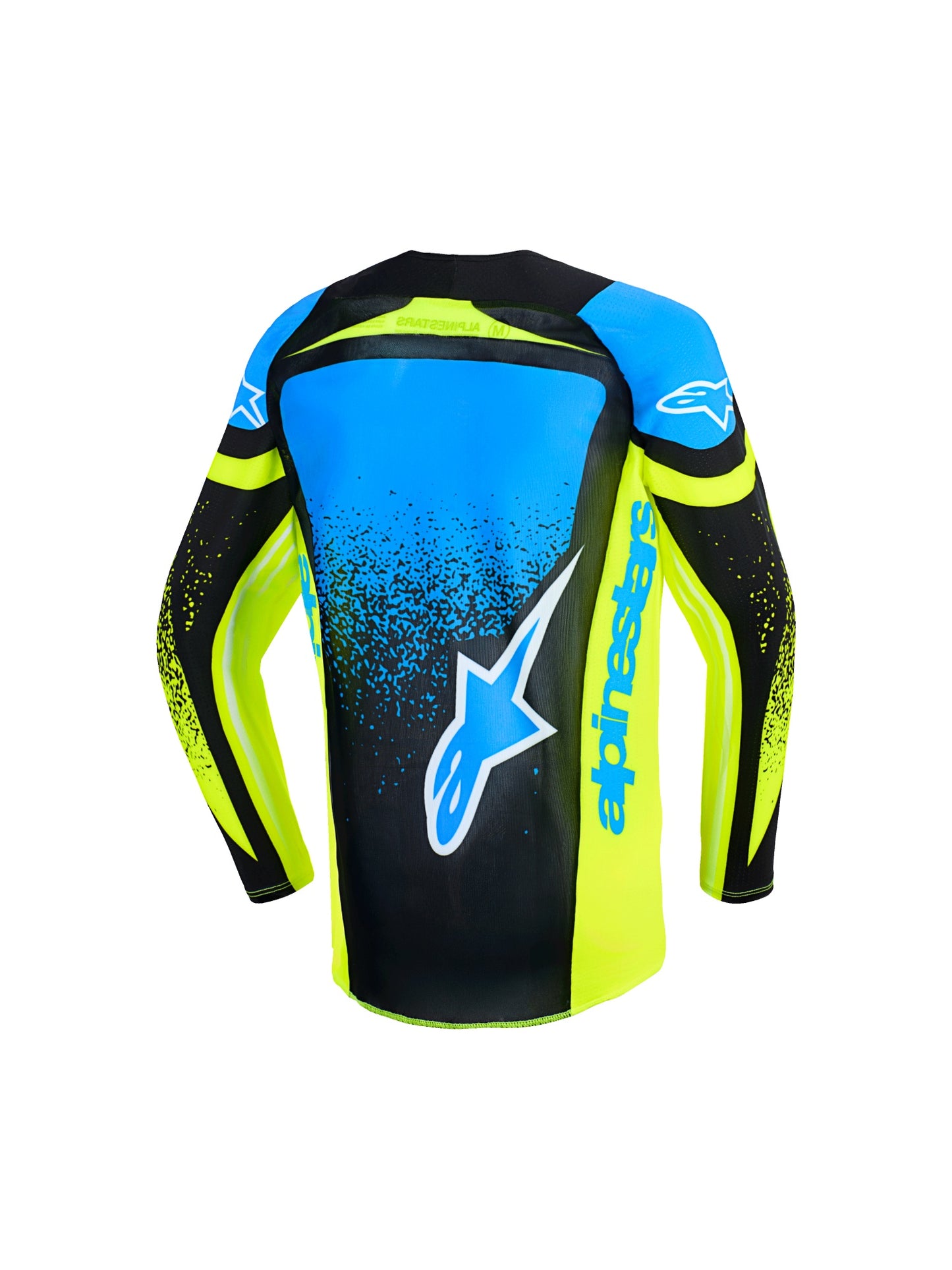 ALPINESTARS 2026 YOUTH SUPERTECH NOMUR JERSEY - DARK NAVY YELLOW FLUO UCLA BLUE