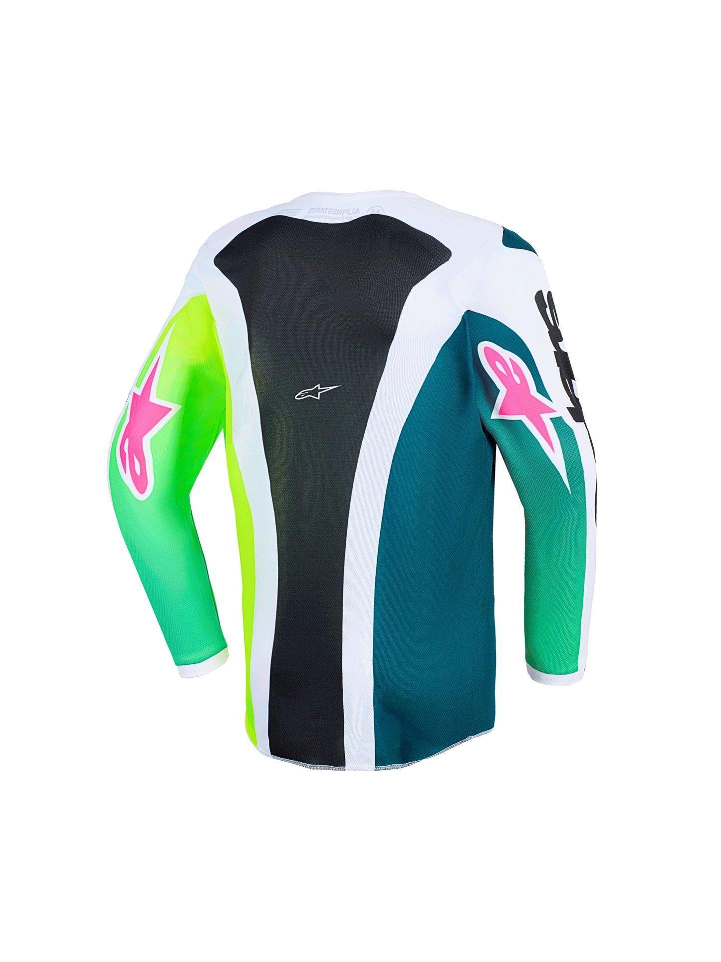 ALPINESTARS 2026 YOUTH FLUID PORTL JERSEY - GREEN WHITE BLACK
