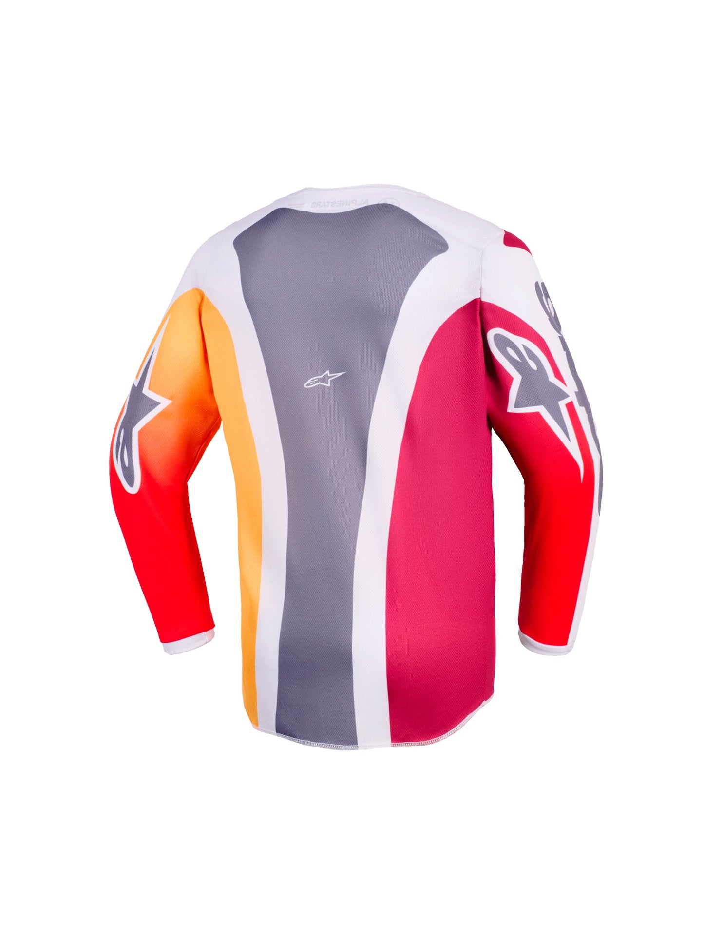 ALPINESTARS 2026 YOUTH FLUID PORTL JERSEY - RED LIGHT GREY DARK GREY