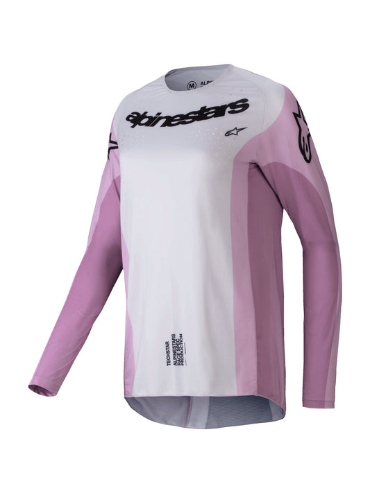 ALPINESTARS 2025 WOMENS STELLA TECHSTAR MELT JERSEY - BLUSH BLACK