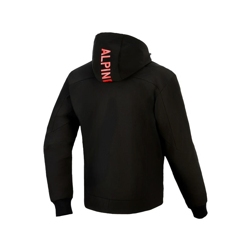 ALPINESTARS RADIUM TECH HOODIE - BLACK BRIGHT RED
