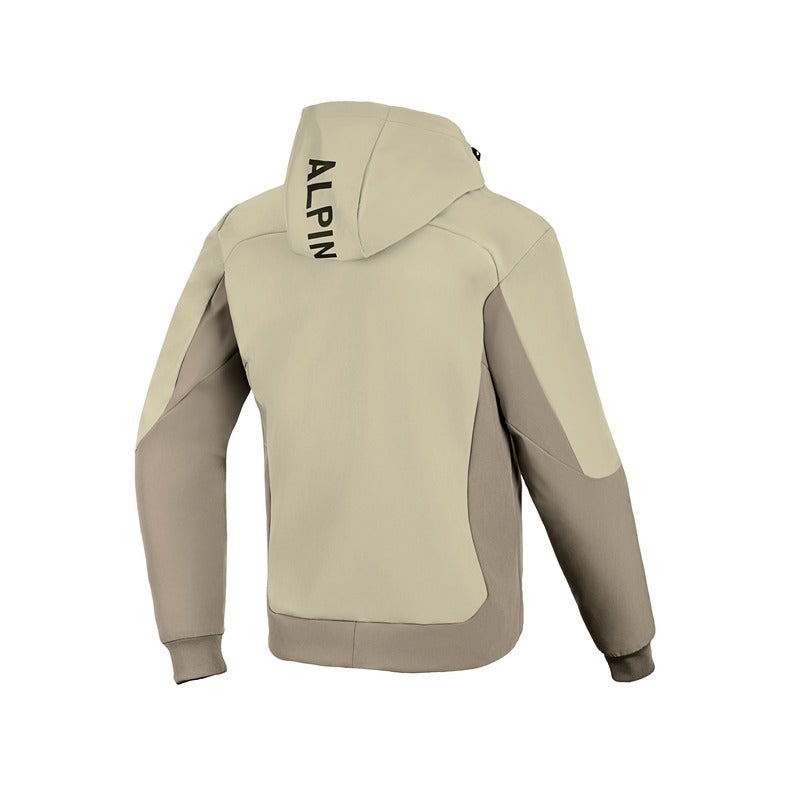 ALPINESTARS RADIUM TECH HOODIE - MASTIC ALUMINIUM