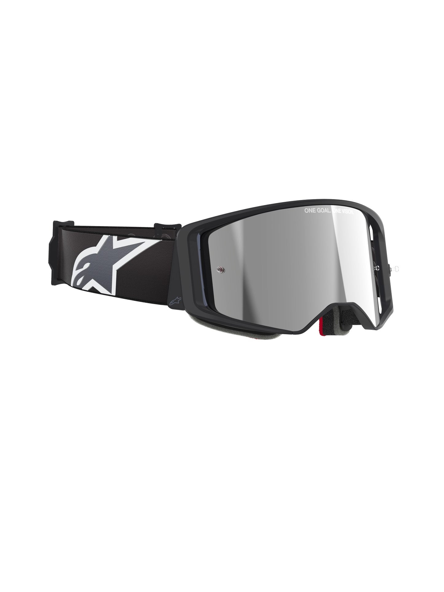 ALPINESTARS SUPERTECH CORP GOGGLES - BLACK GREY MIRROR SILVER
