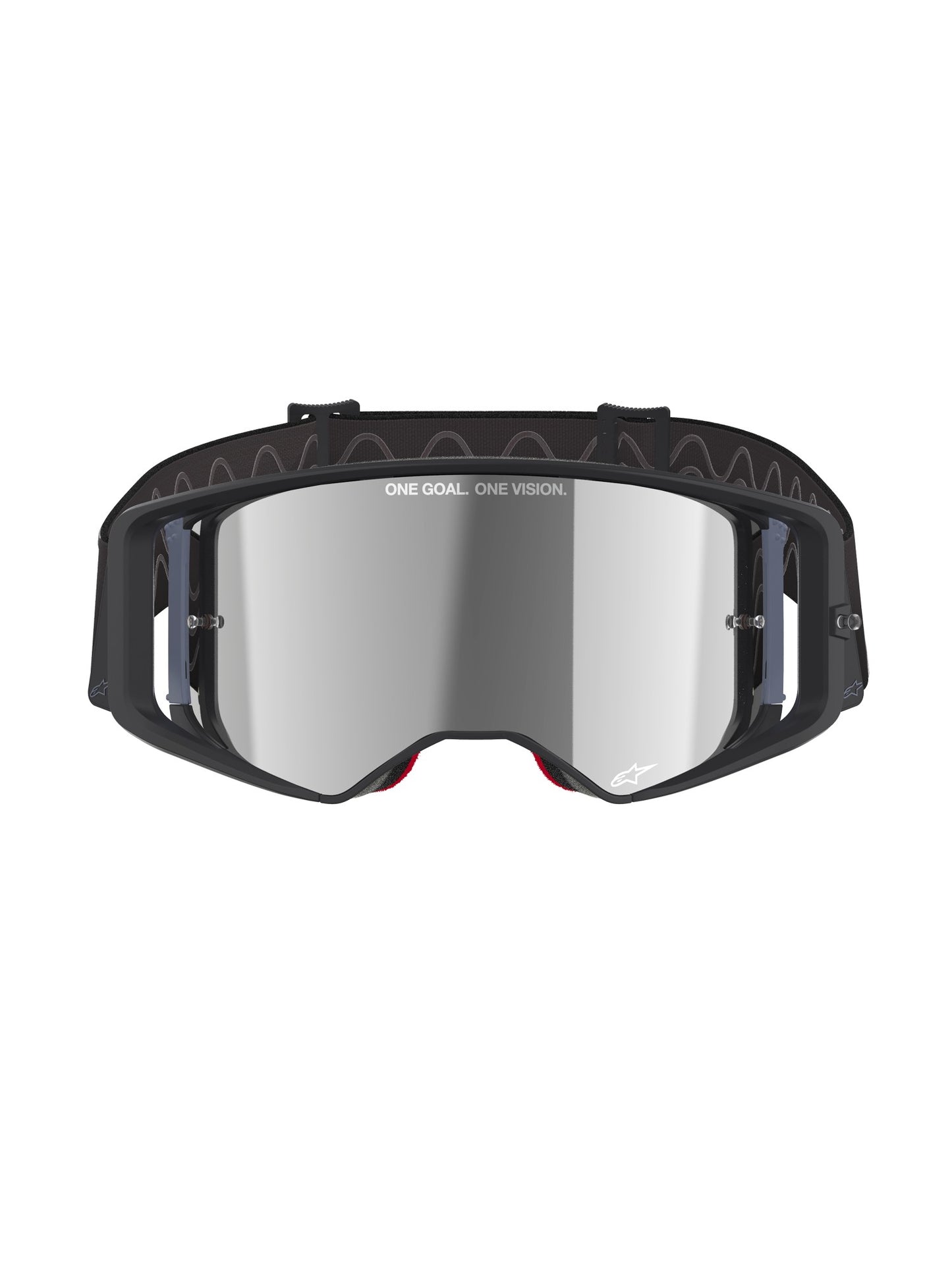 ALPINESTARS SUPERTECH CORP GOGGLES - BLACK GREY MIRROR SILVER