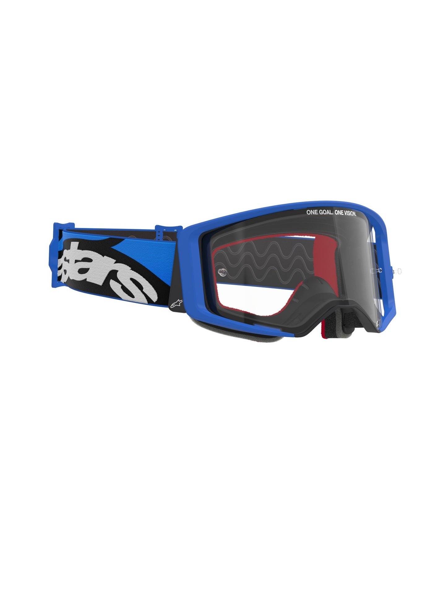 ALPINESTARS SUPERTECH STREAM GOGGLES - BLUE CLEAR