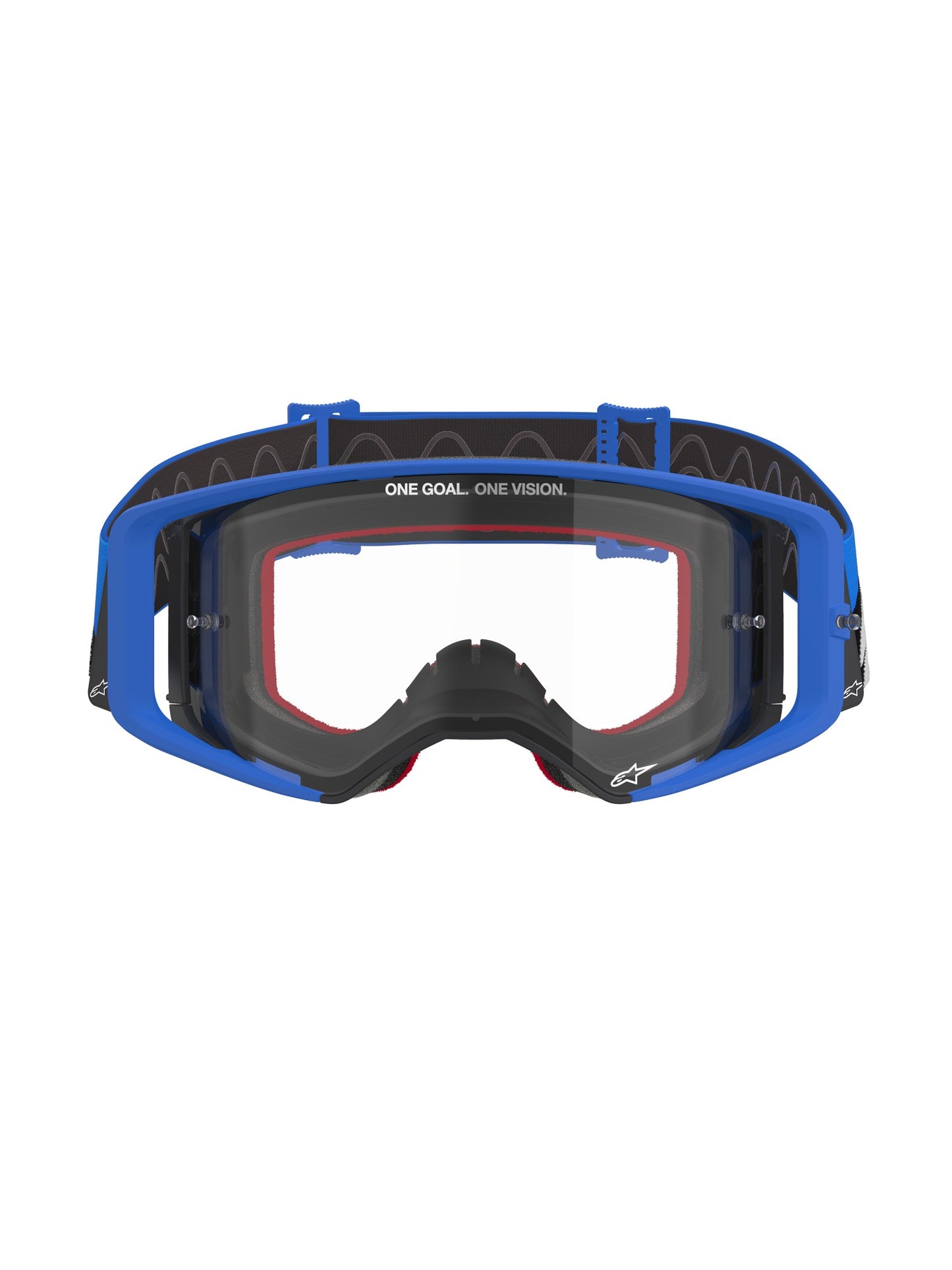 ALPINESTARS SUPERTECH STREAM GOGGLES - BLUE CLEAR