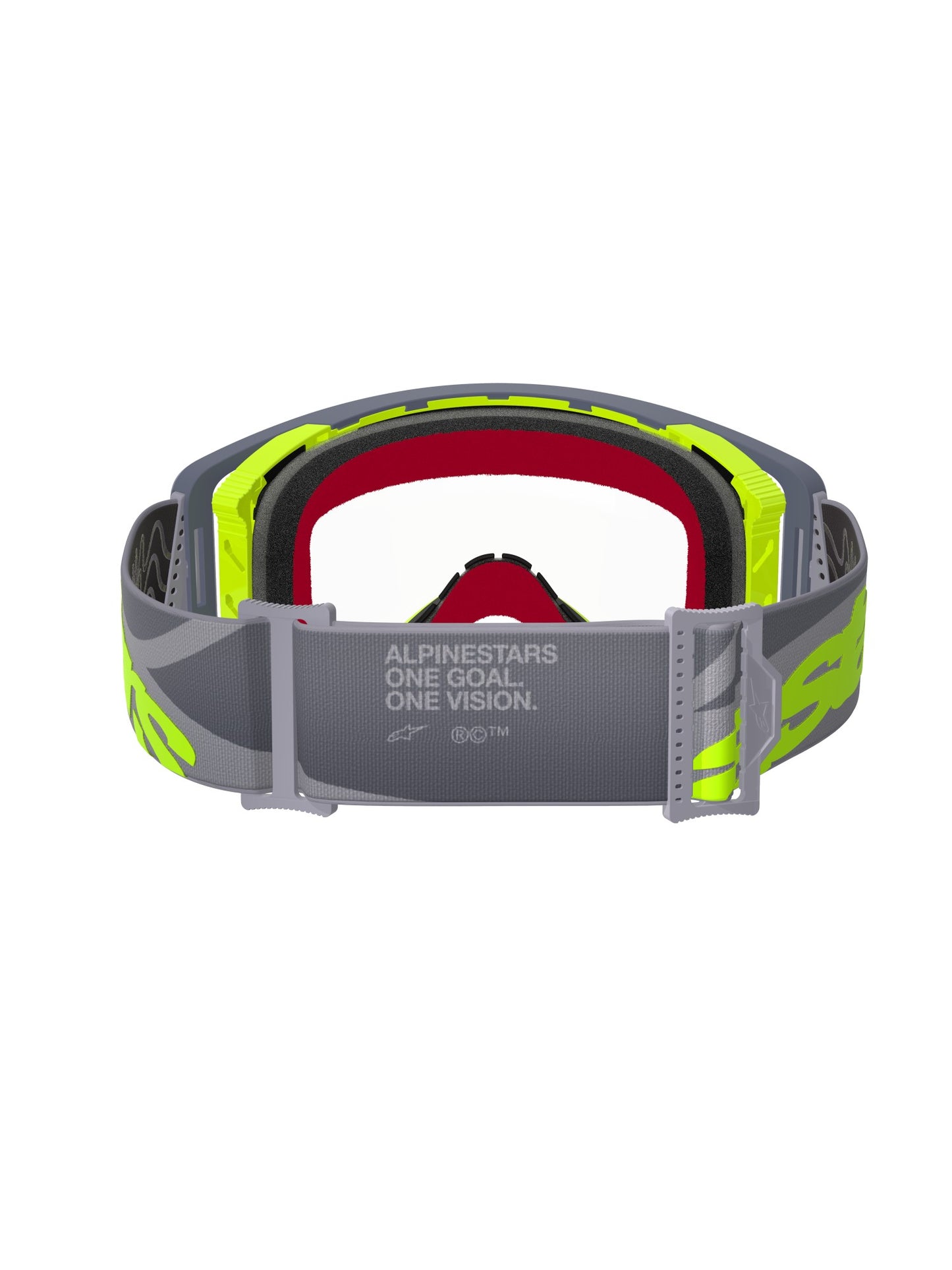 ALPINESTARS SUPERTECH STREAM GOGGLES - GREY FLUO YELLOW CLEAR