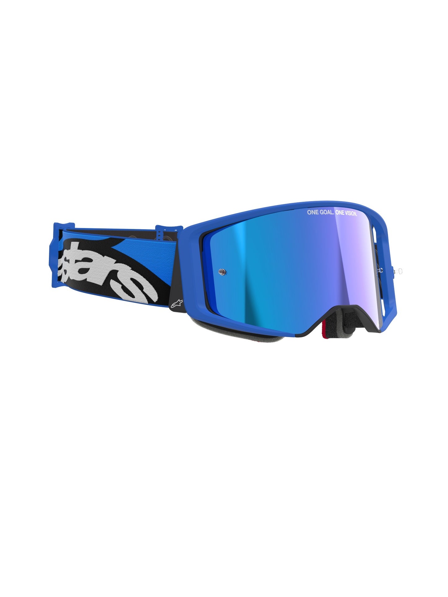 ALPINESTARS SUPERTECH STREAM GOGGLES - BLUE MIRROR BLUE