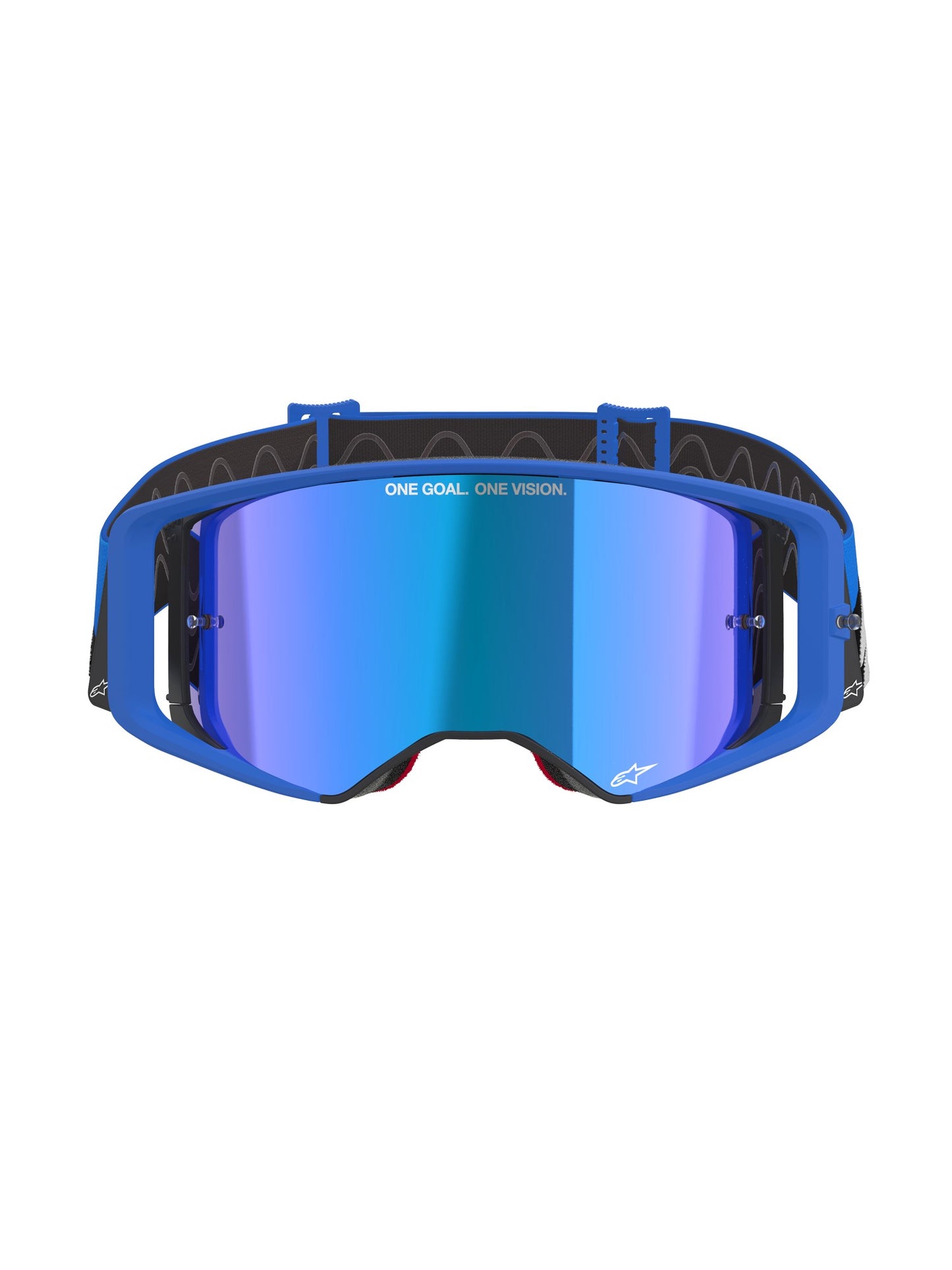 ALPINESTARS SUPERTECH STREAM GOGGLES - BLUE MIRROR BLUE
