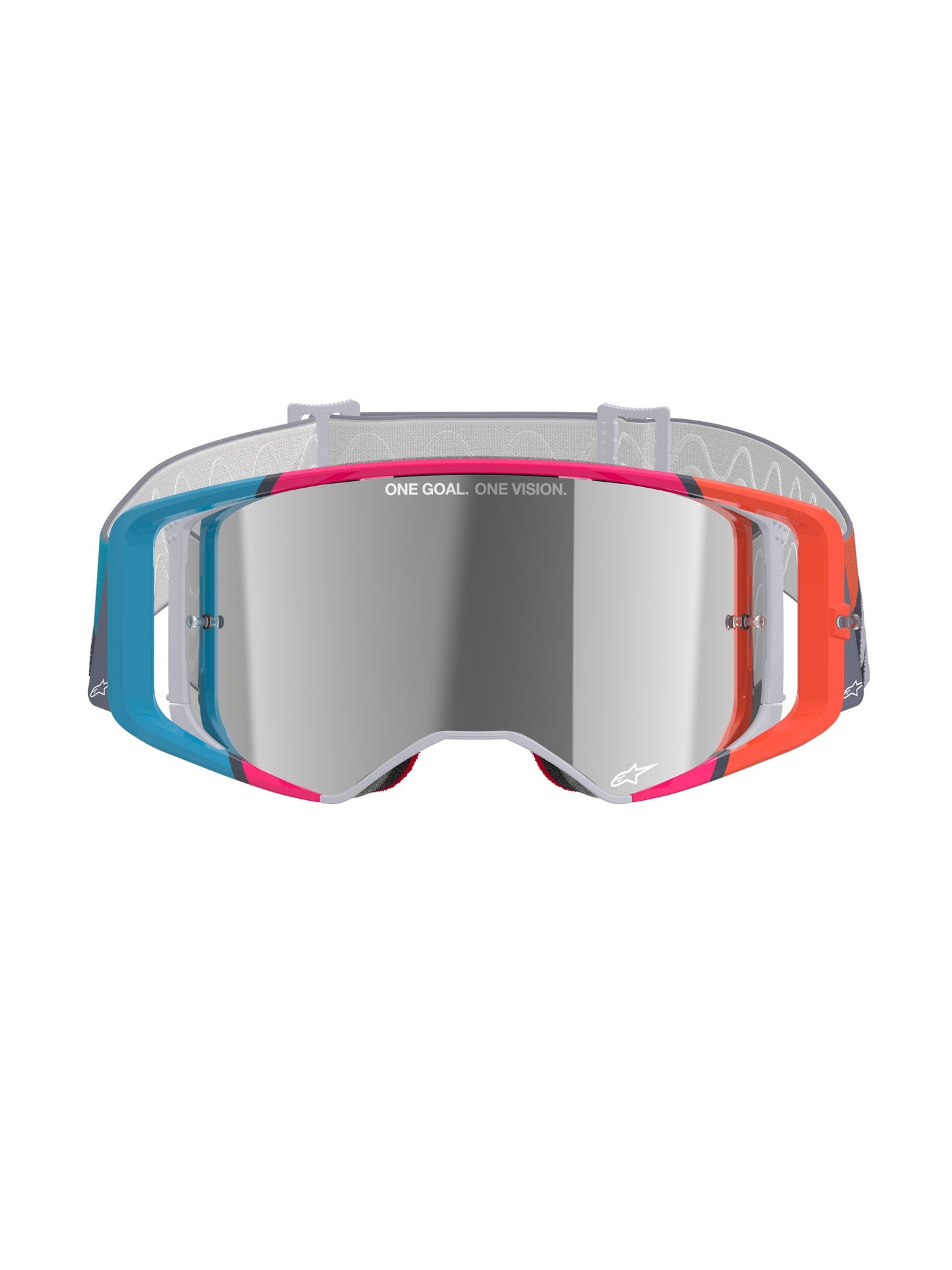 ALPINESTARS SUPERTECH STREAM GOGGLES - GREY MULTI MIRROR SILVER