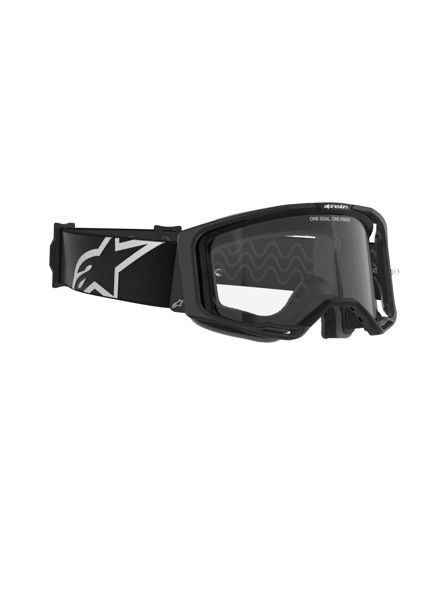 ALPINESTARS VISION 8 CORP GOGGLES - BLACK CLEAR