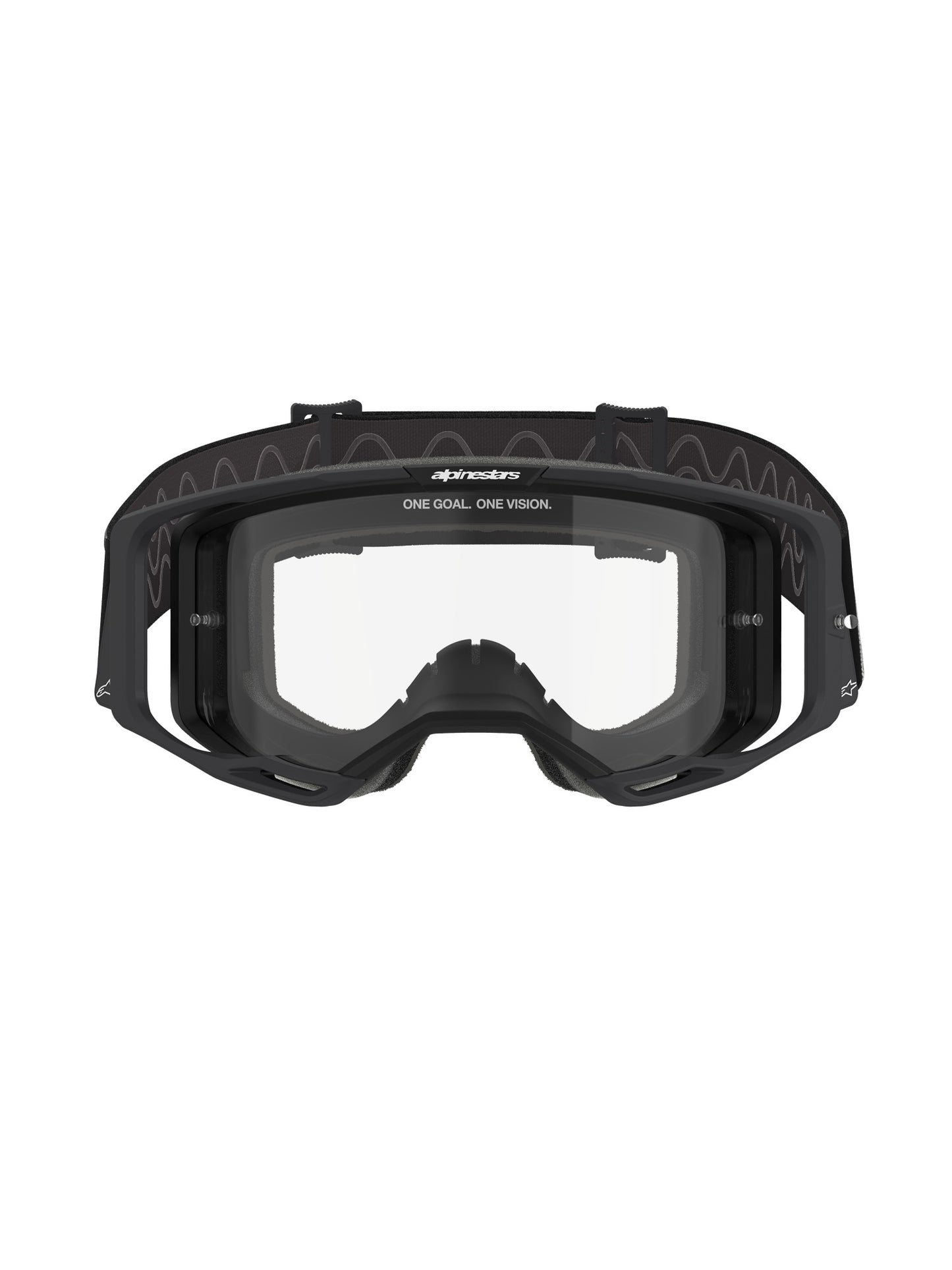 ALPINESTARS VISION 8 CORP GOGGLES - BLACK CLEAR