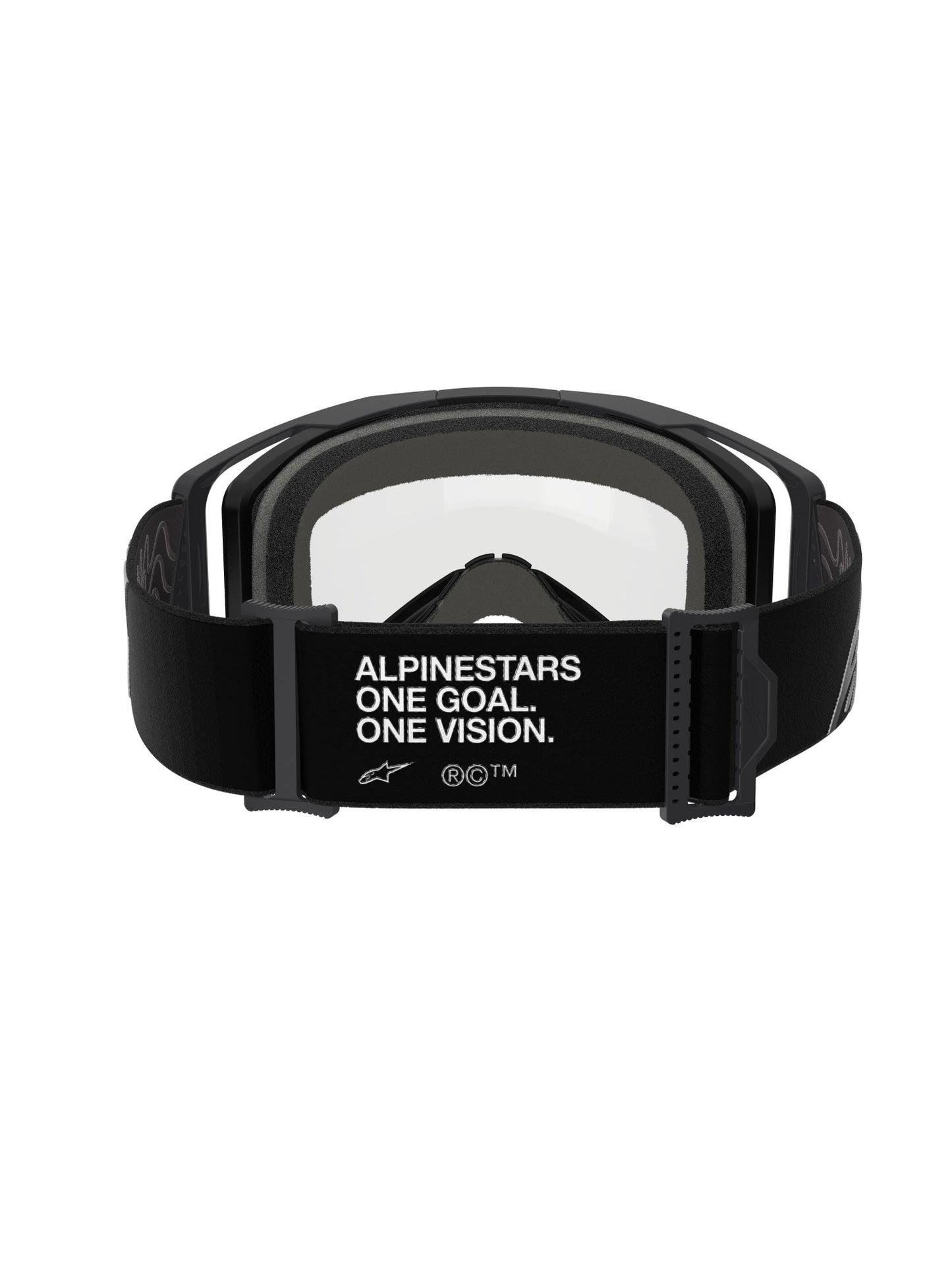 ALPINESTARS VISION 8 CORP GOGGLES - DUAL PANE BLACK CLEAR