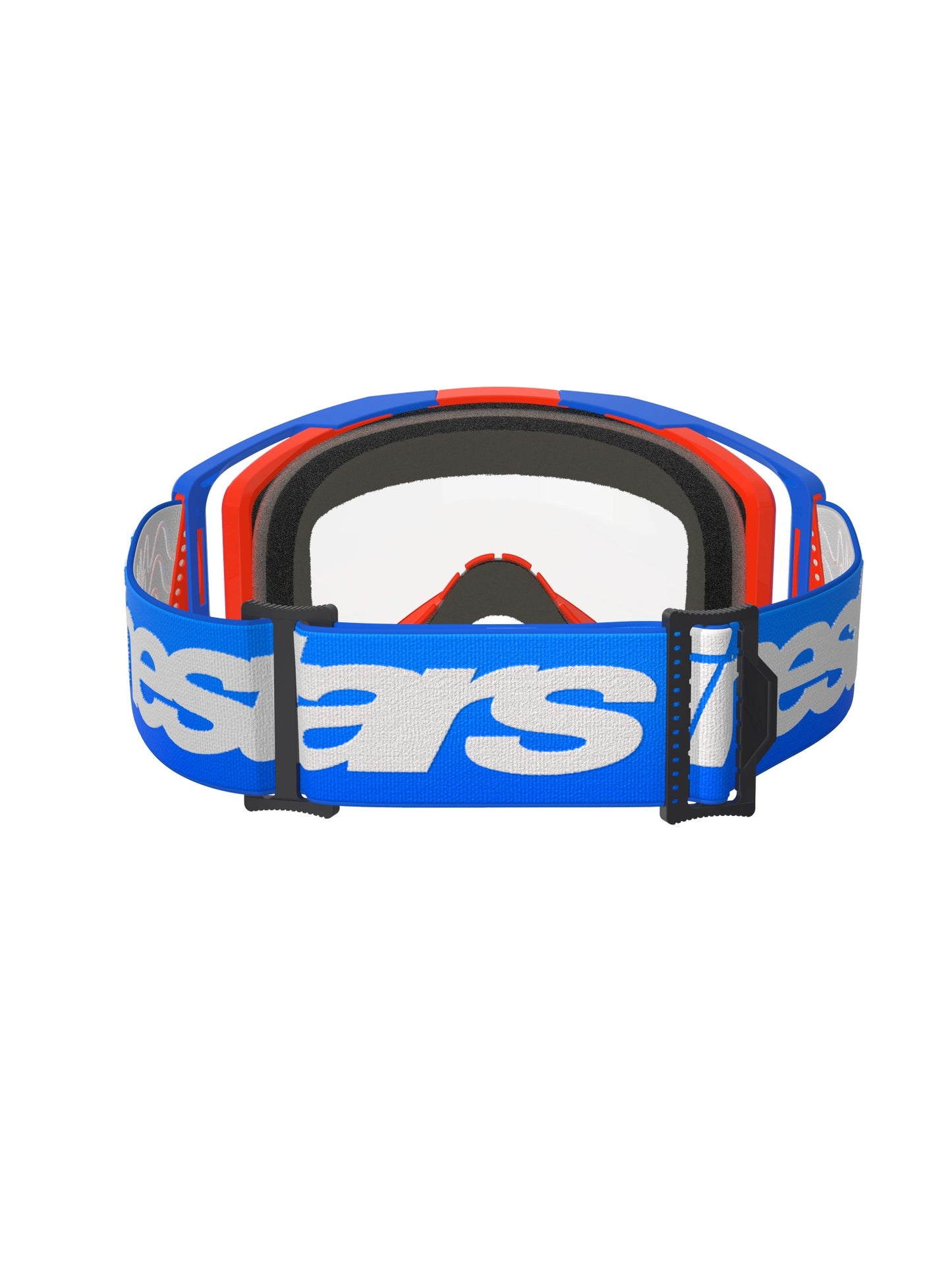 ALPINESTARS VISION 8 WOODMARK GOGGLES - BLUE ORANGE CLEAR