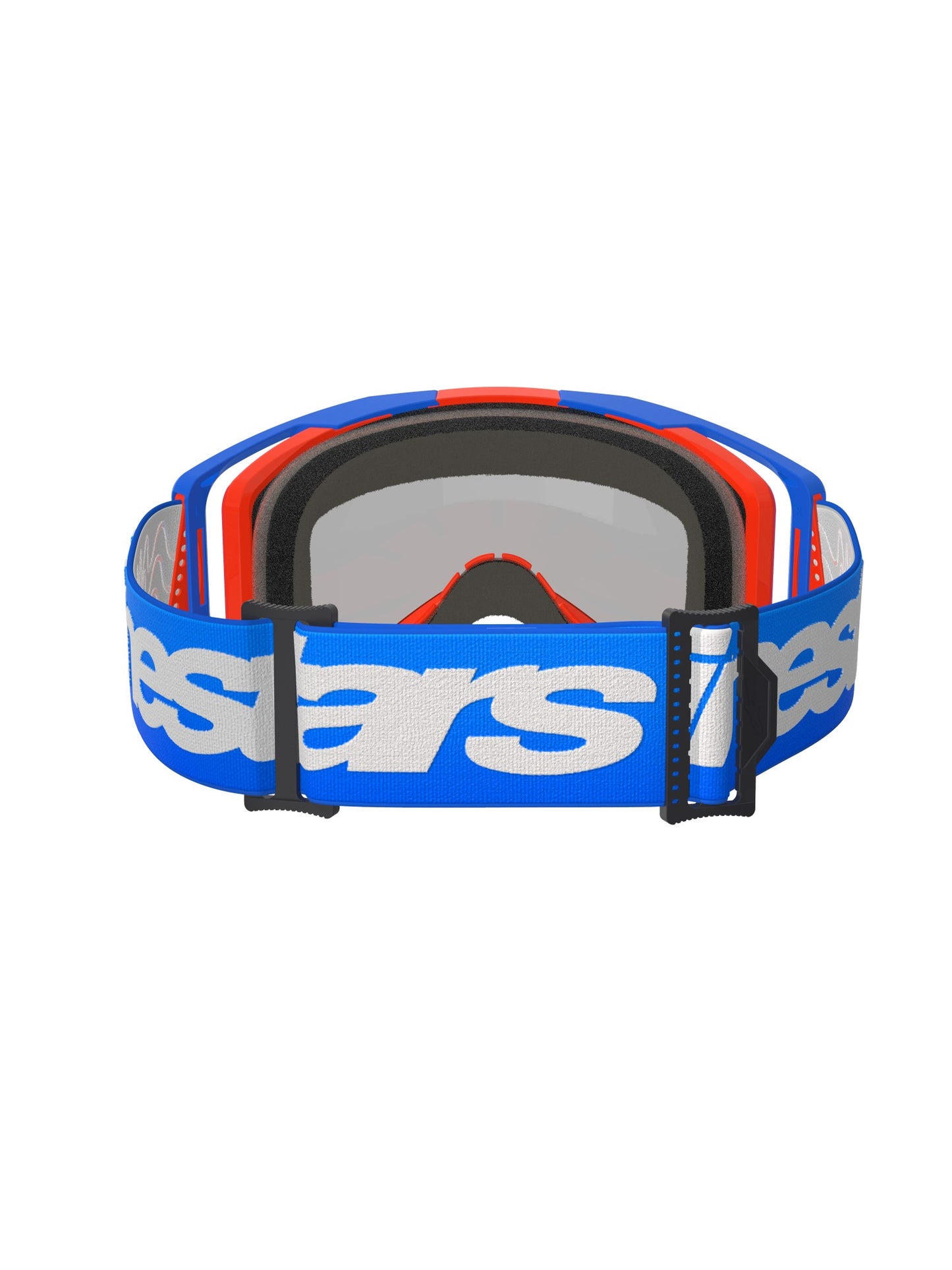 ALPINESTARS VISION 8 WOODMARK GOGGLES - BLUE ORANGE MIRROR RED