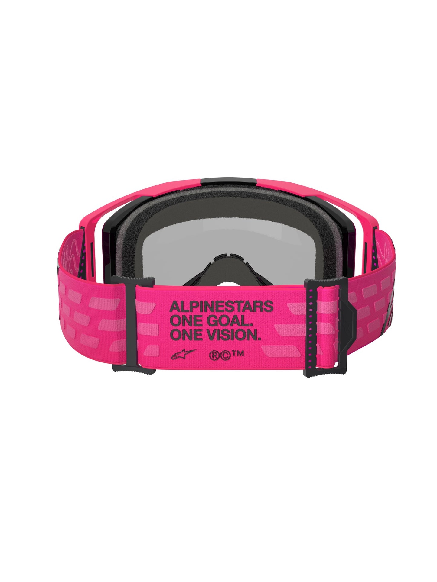 ALPINESTARS VISION 8 CORP GOGGLES - PINK MIRROR RED