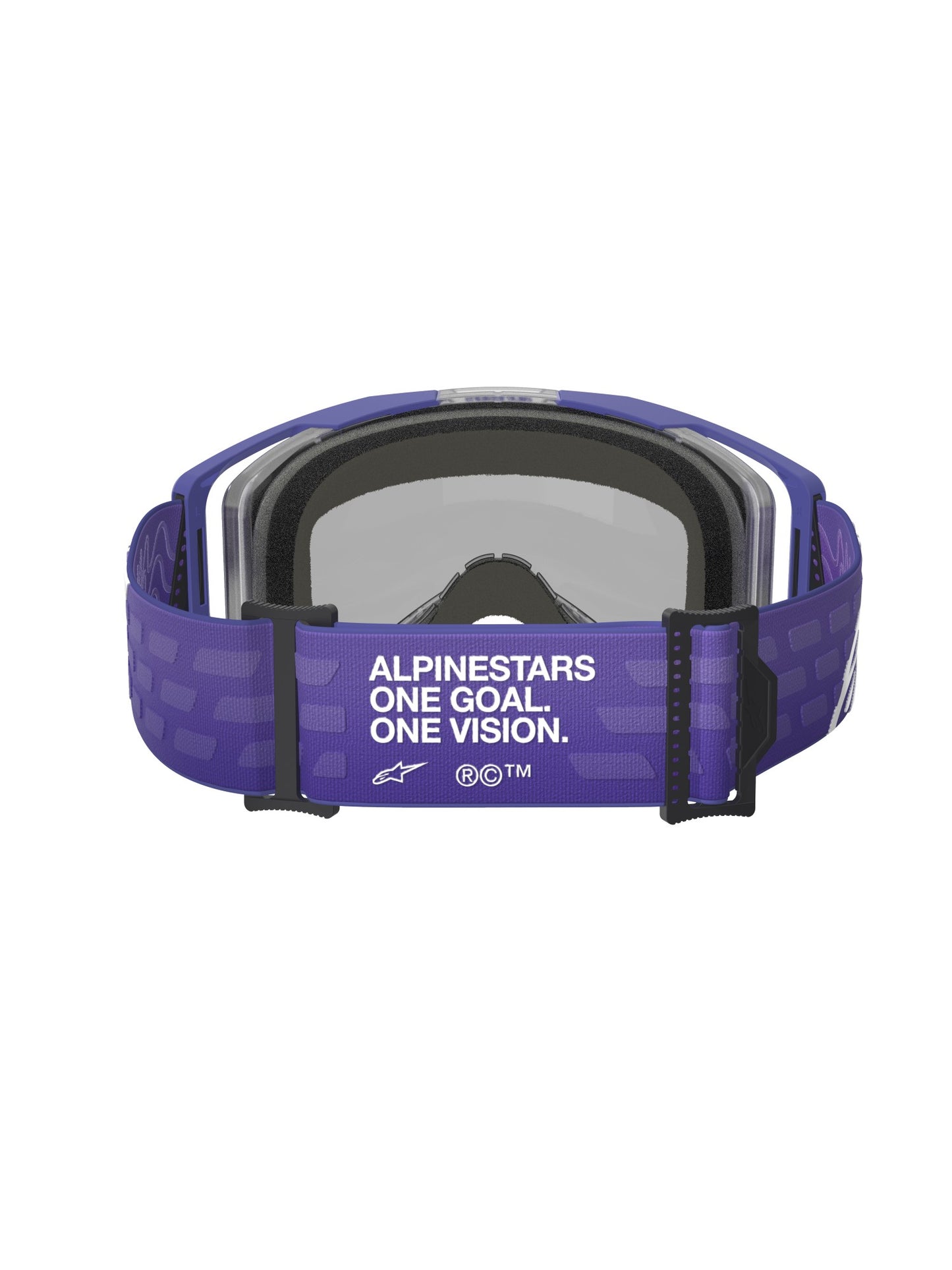 ALPINESTARS VISION 8 CORP GOGGLES - PURPLE MIRROR BLUE