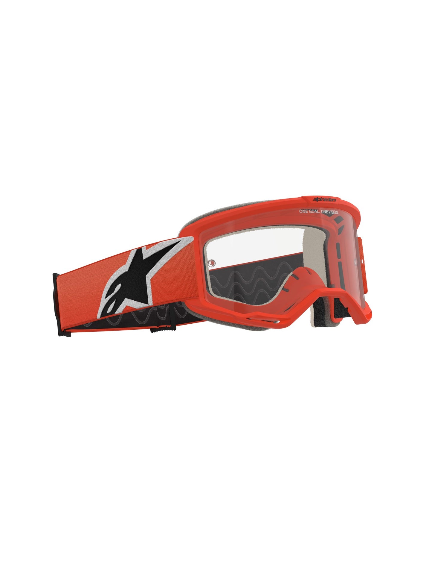 ALPINESTARS VISION 5 CORP GOGGLES - ORANGE CLEAR
