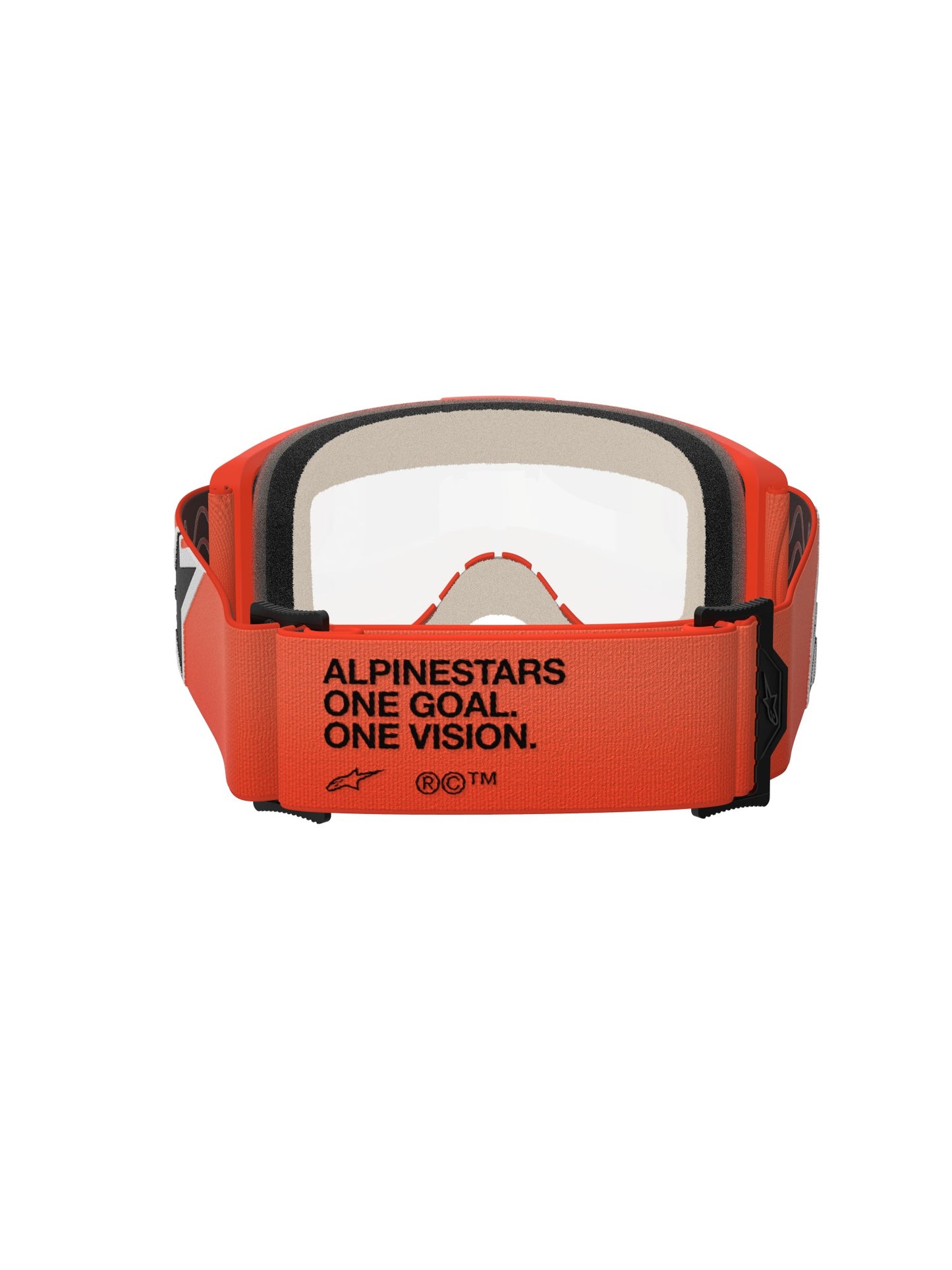 ALPINESTARS VISION 5 CORP GOGGLES - ORANGE CLEAR