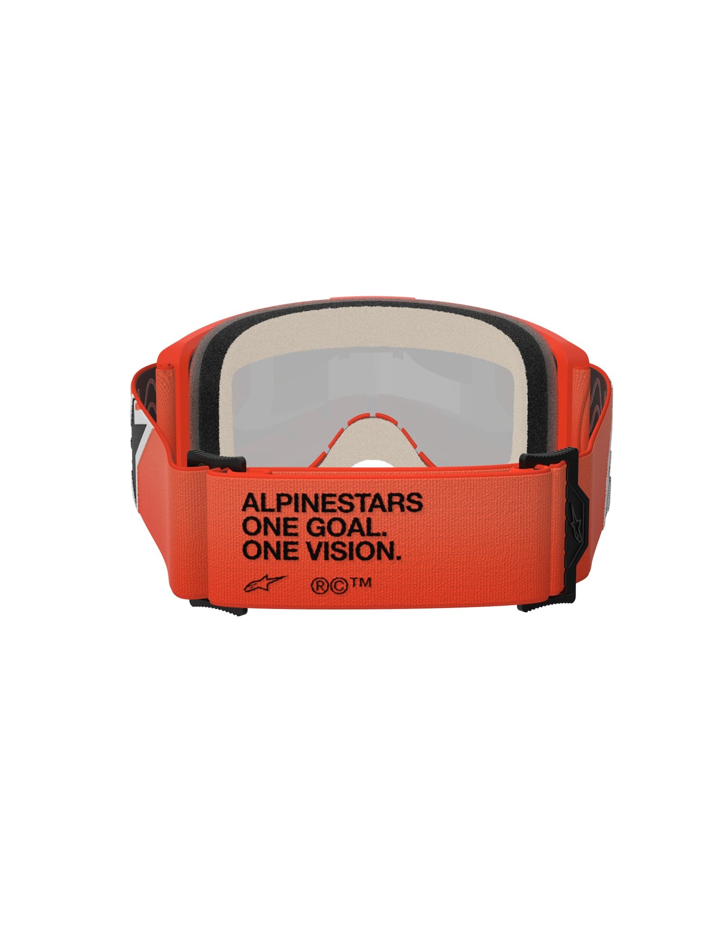 ALPINESTARS VISION 5 CORP GOGGLES - ORANGE MIRROR RED