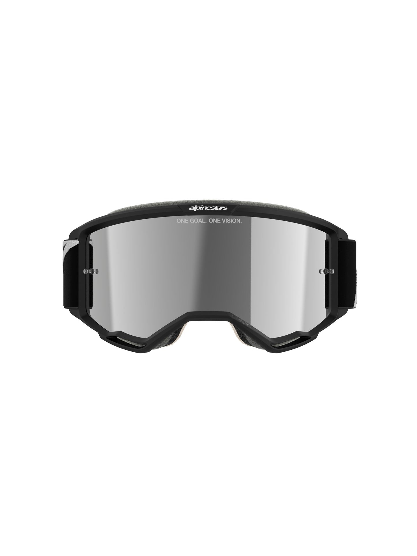 ALPINESTARS VISION 5 CORP GOGGLES - BLACK MIRROR SILVER