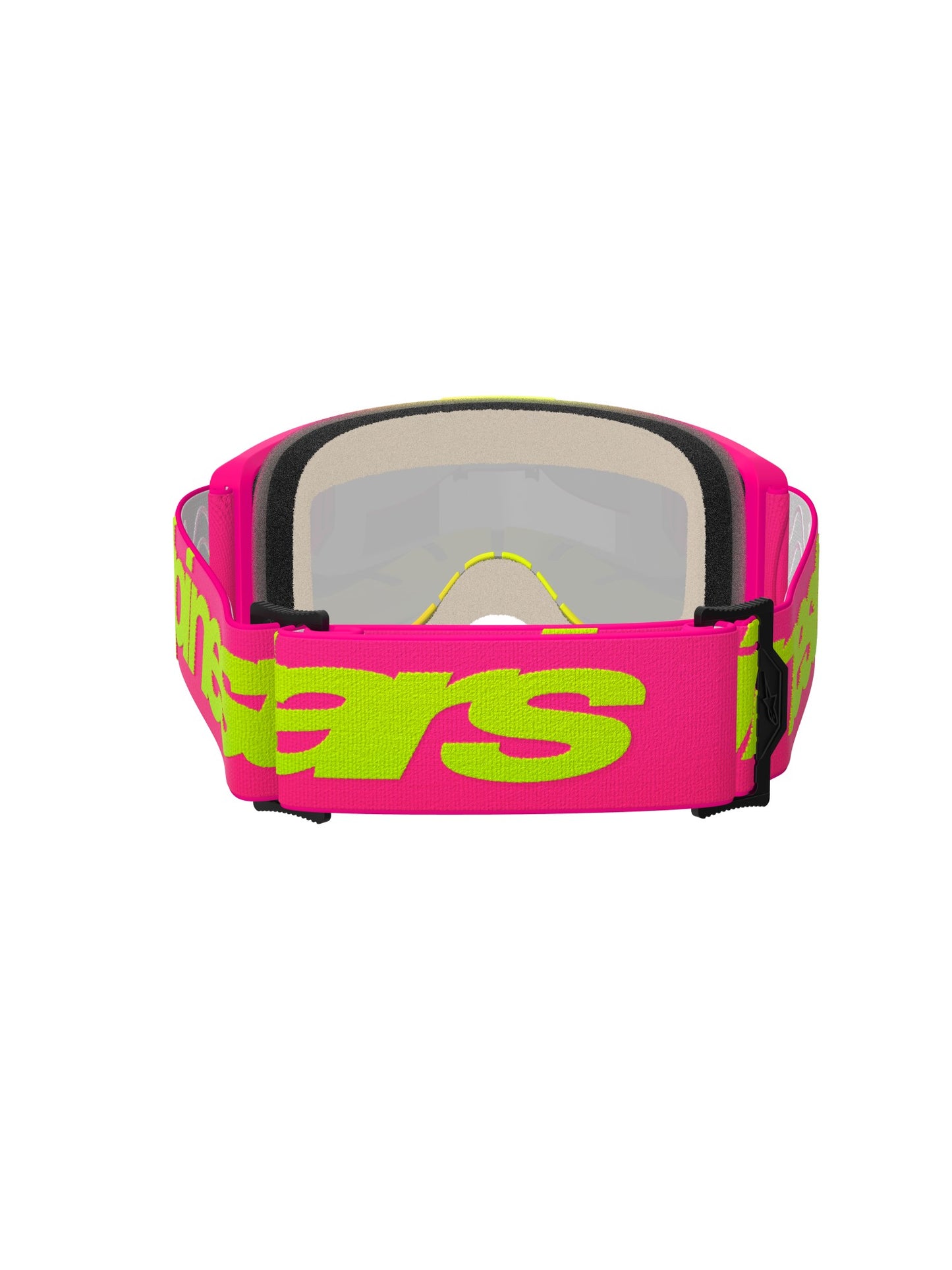 ALPINESTARS VISION 5 WOODMARK GOGGLES - PINK FLUO YELLOW MIRROR RED