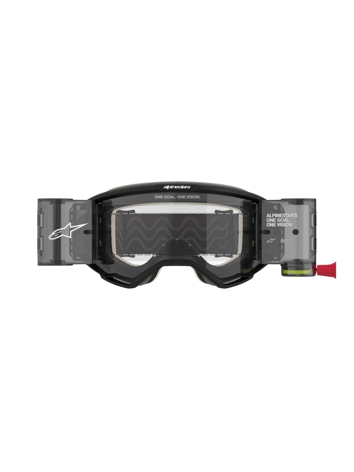 ALPINESTARS VISION 5 CORP GOGGLES - BLACK CLEAR ROLL-OFF