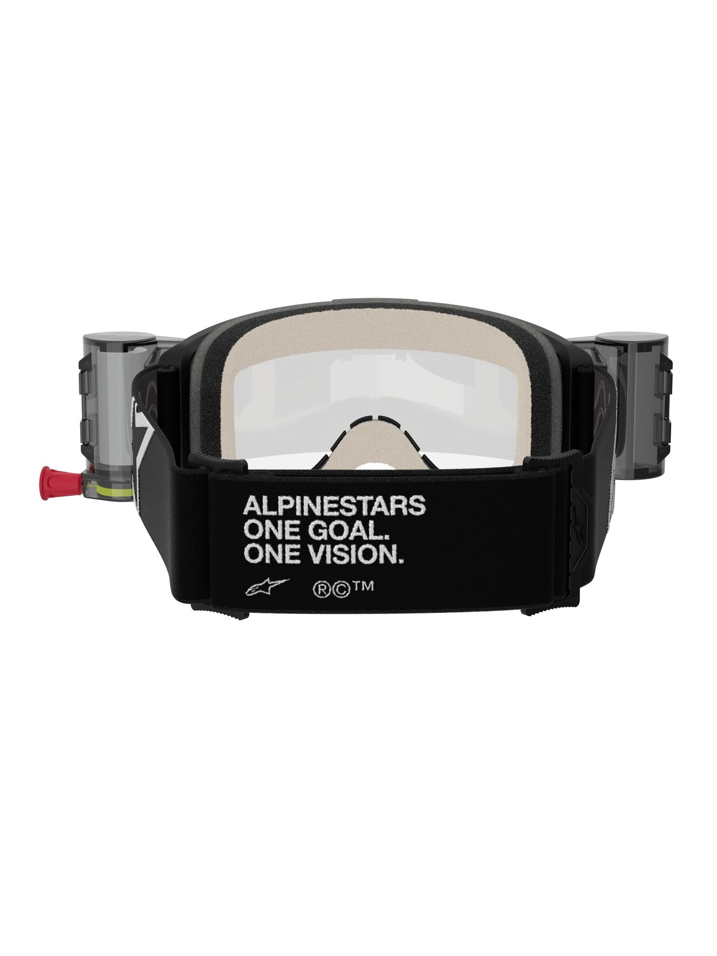 ALPINESTARS VISION 5 CORP GOGGLES - BLACK CLEAR ROLL-OFF