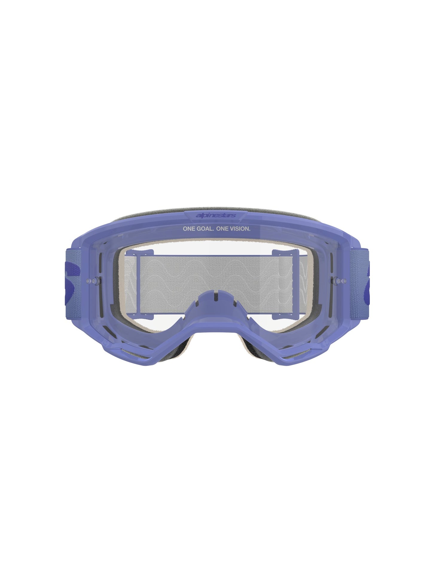 ALPINESTARS VISION 5 WOODMARK GOGGLES - PURPLE CLEAR