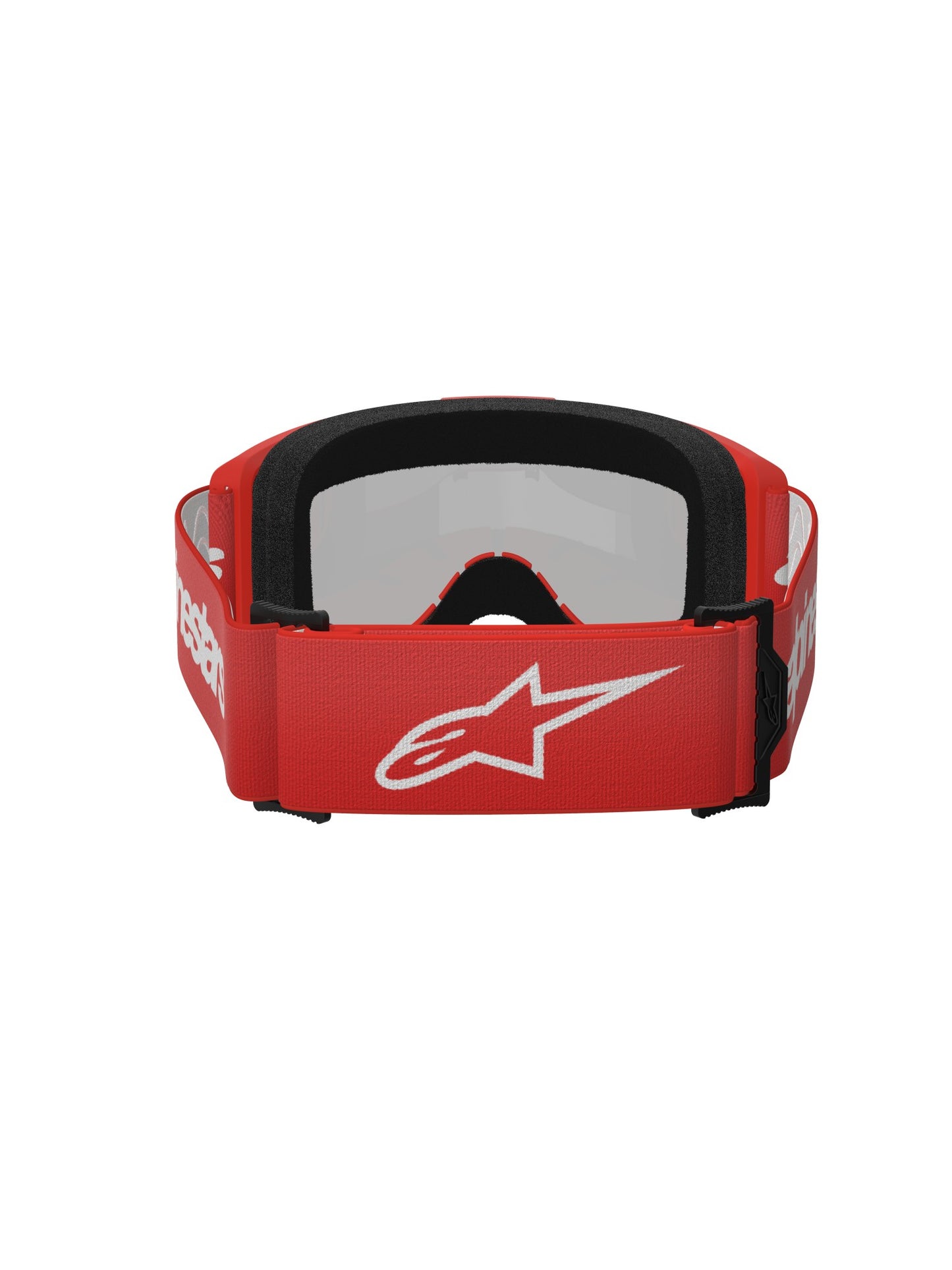 ALPINESTARS VISION 3 WOODMARK GOGGLES - RED MIRROR SILVER